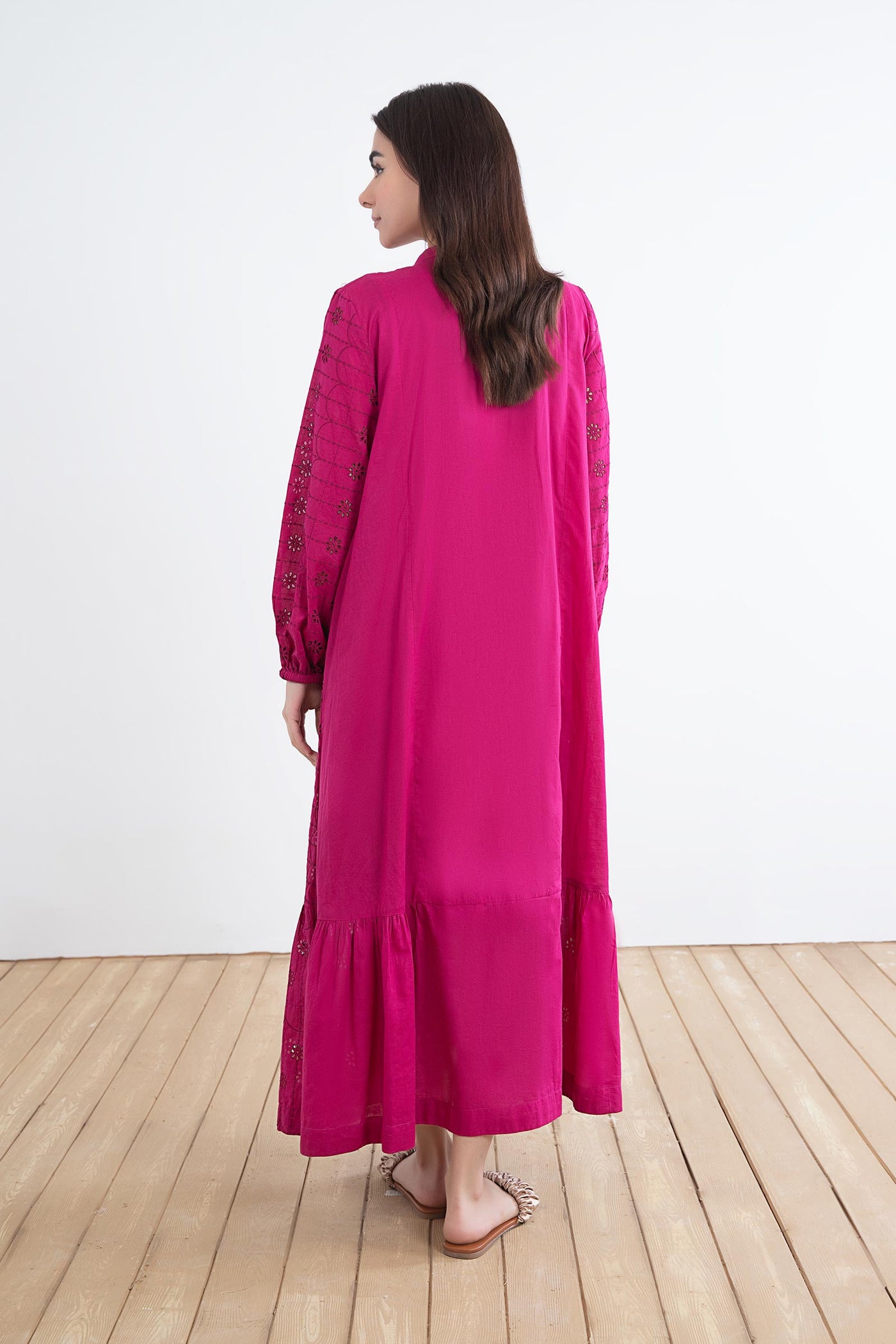 Embroidered Lawn Dress