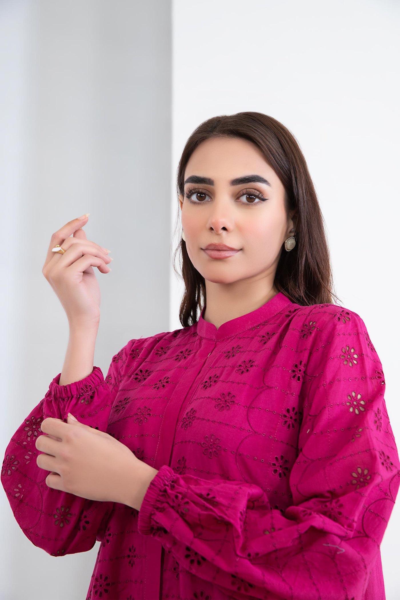 Embroidered Lawn Dress