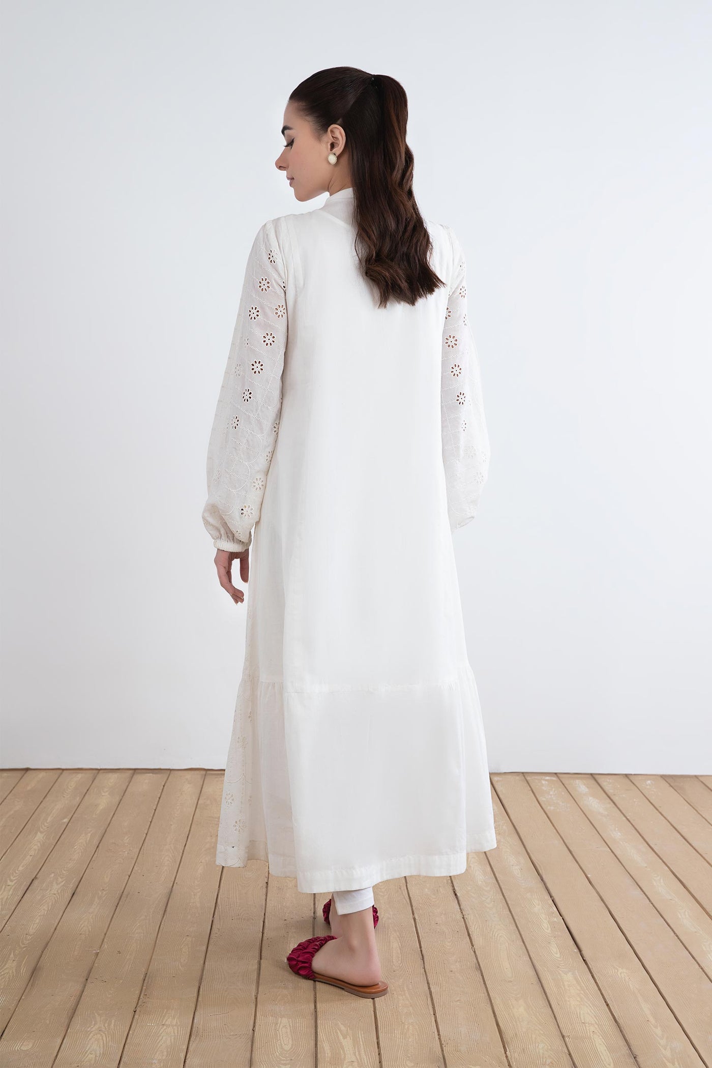 Embroidered Lawn Dress