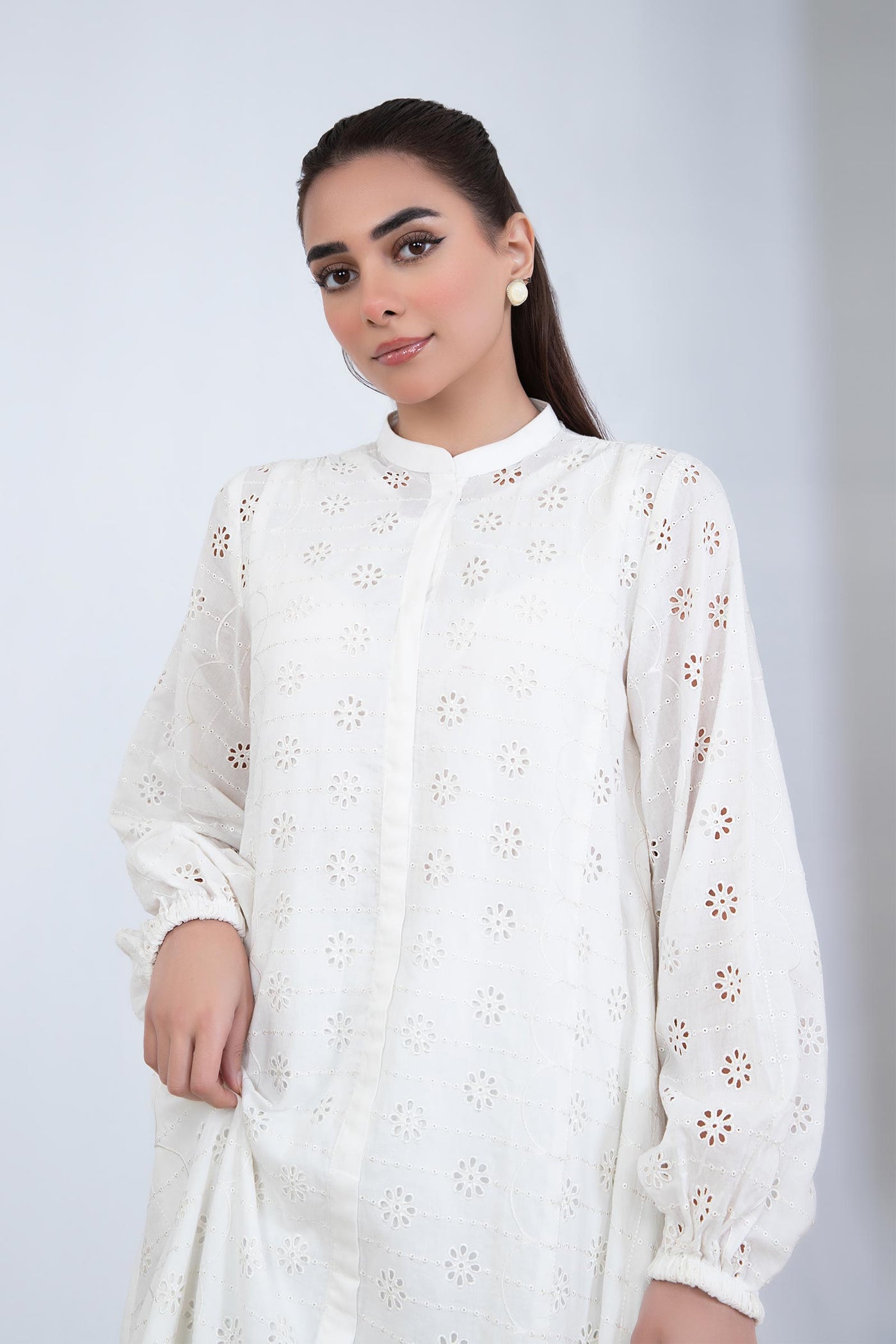 Embroidered Lawn Dress