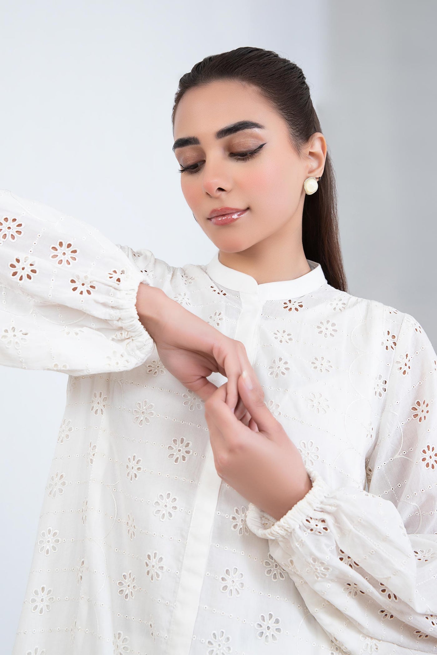 Embroidered Lawn Dress