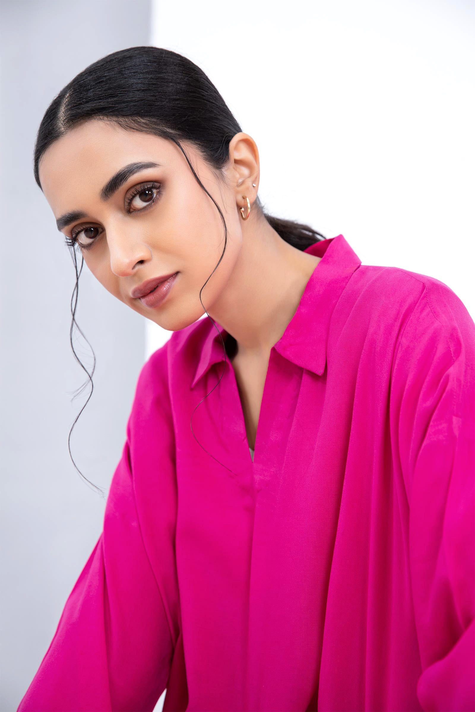 2 Piece Dyed Arabic Lawn Suit