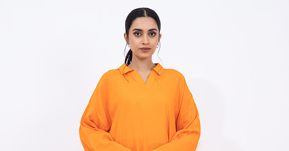 2 Piece Dyed Arabic Lawn Suit