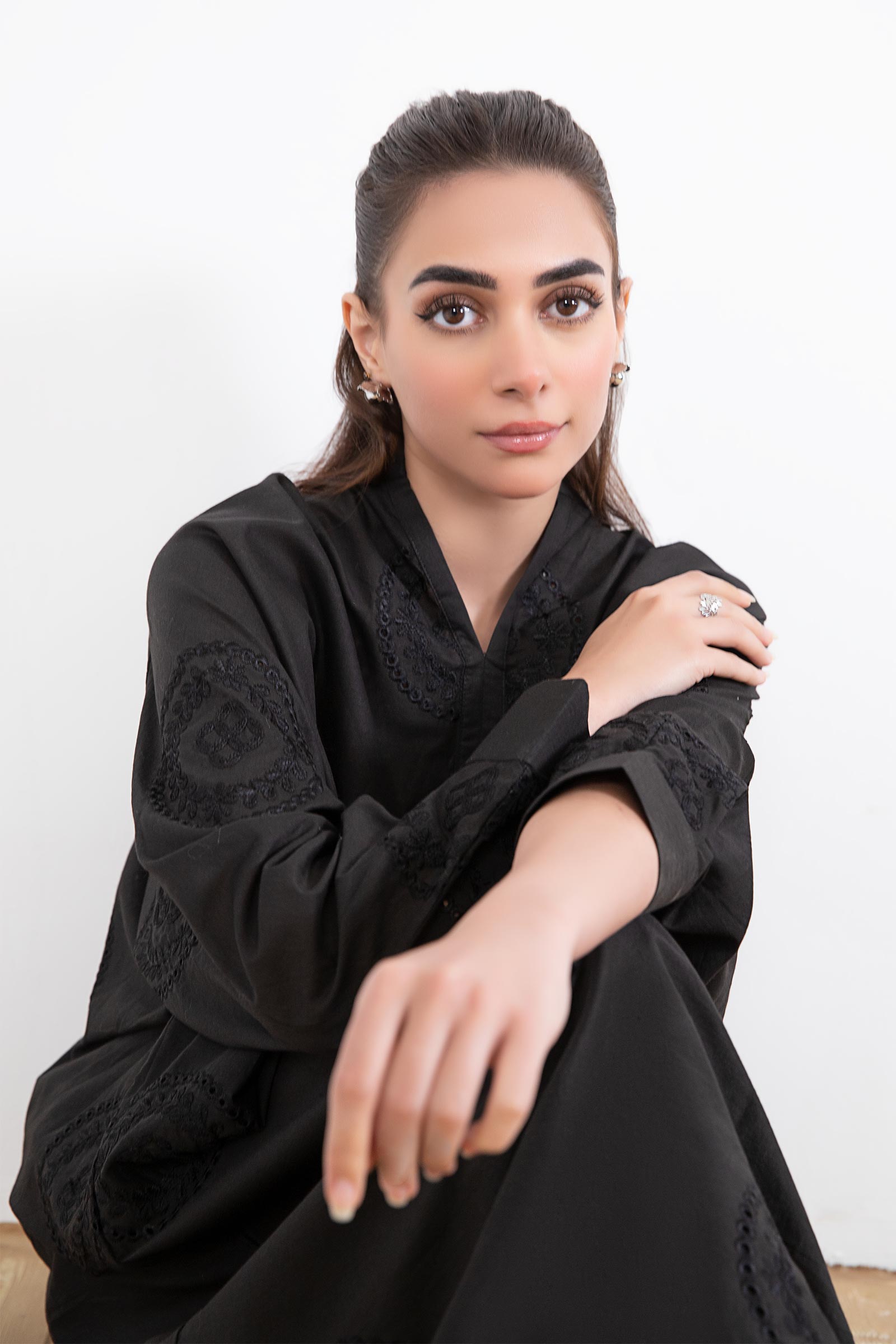 Embroidered Lawn Tunic