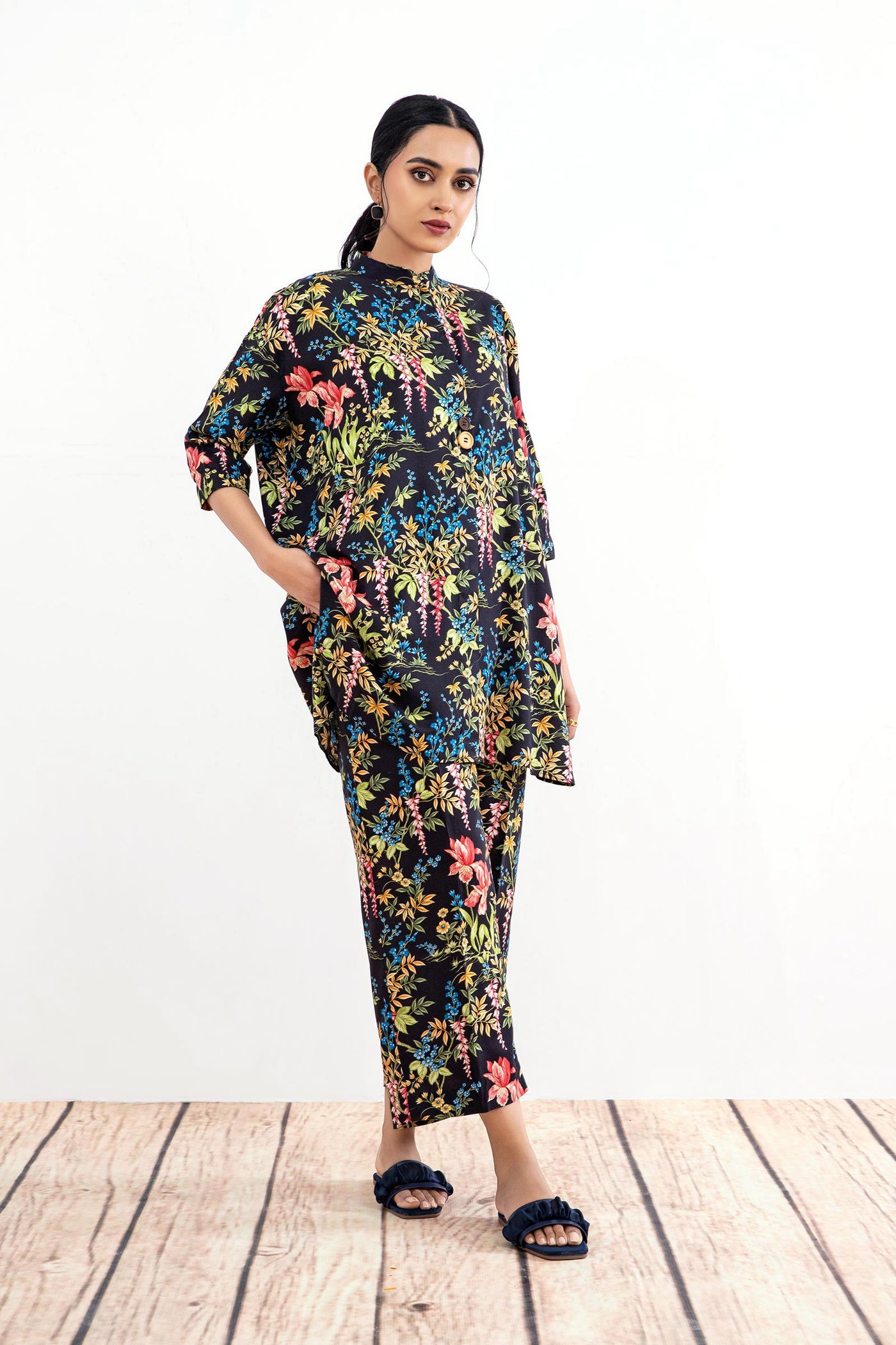 Printed Arabic Lawn Co-Ord Set