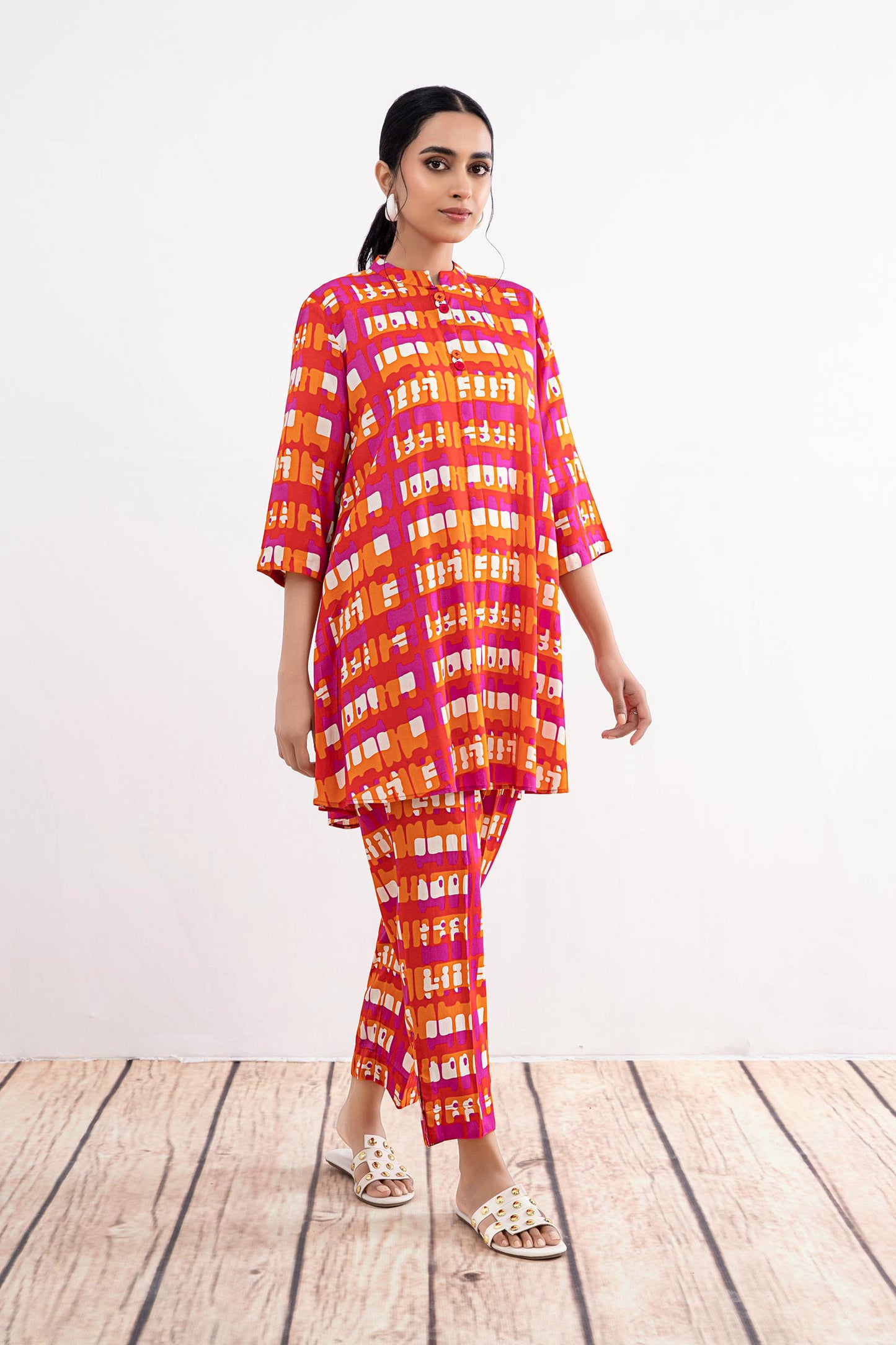 Printed Arabic Lawn Co-Ord Set