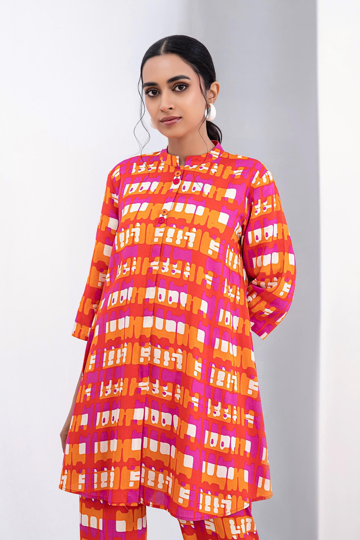 Printed Arabic Lawn Co-Ord Set