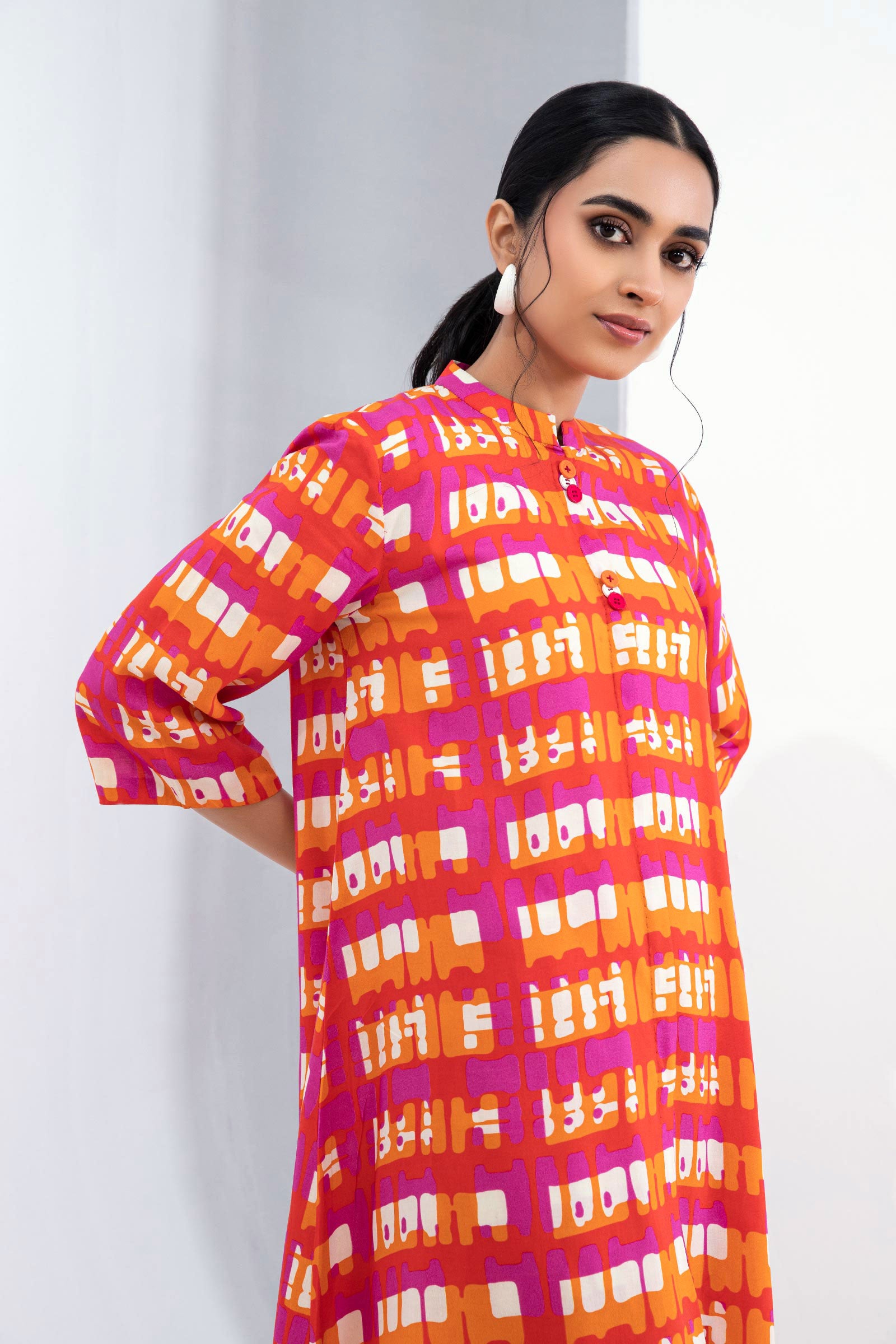 Printed Arabic Lawn Co-Ord Set