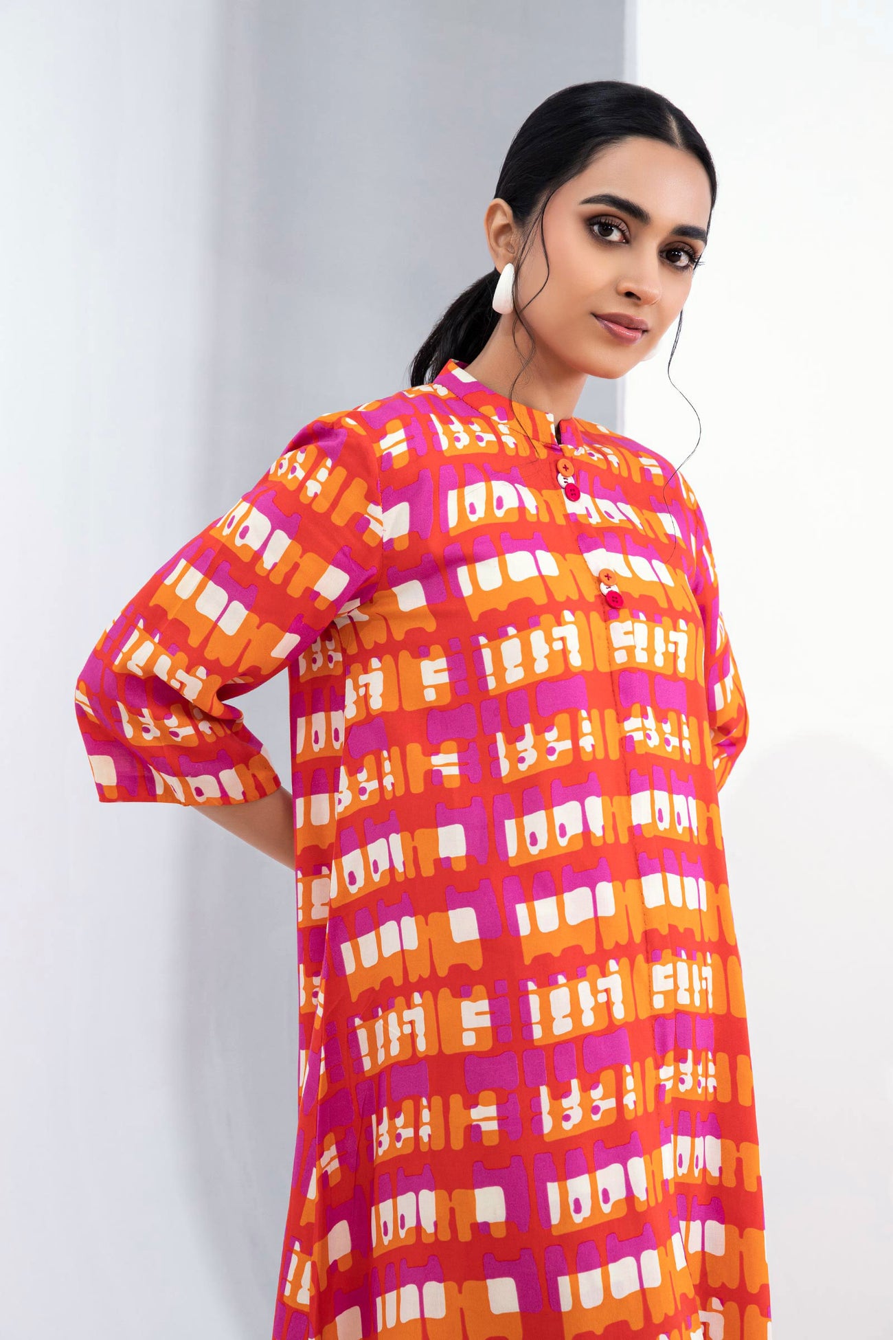 Printed Arabic Lawn Co-Ord Set