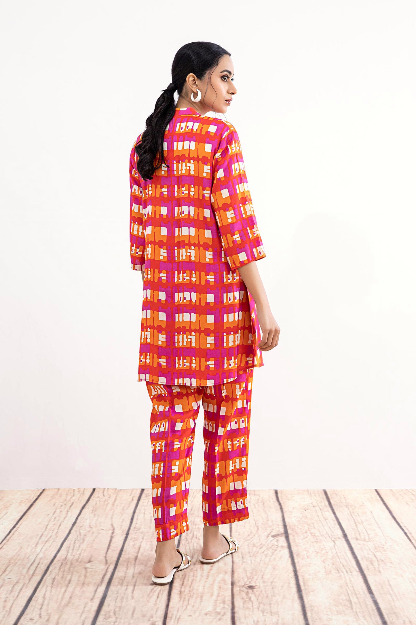 Printed Arabic Lawn Co-Ord Set