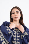 Embroidered Arabic Lawn Tunic Dress