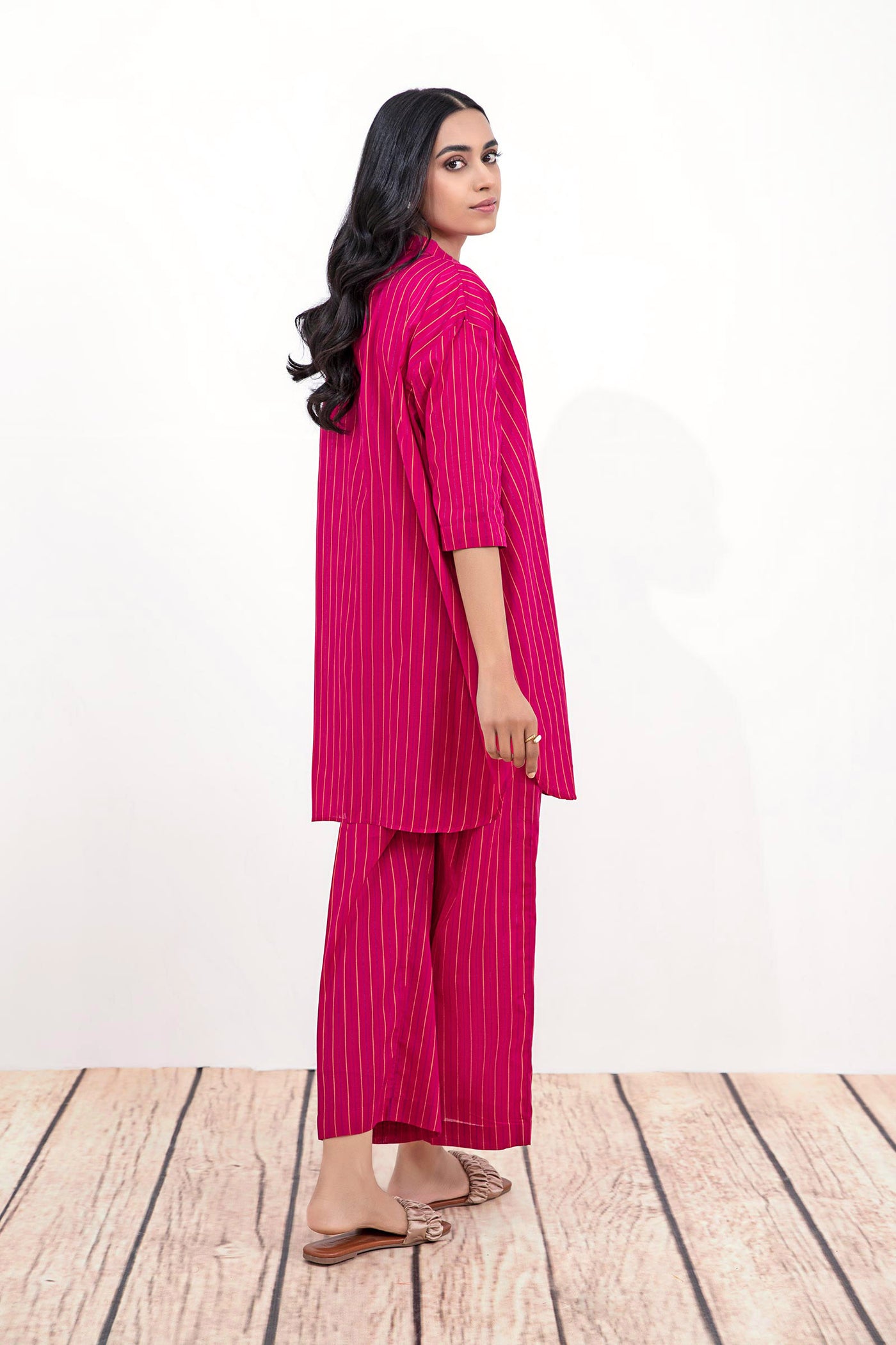 Dyed Arabic Lawn Co-Ord Set