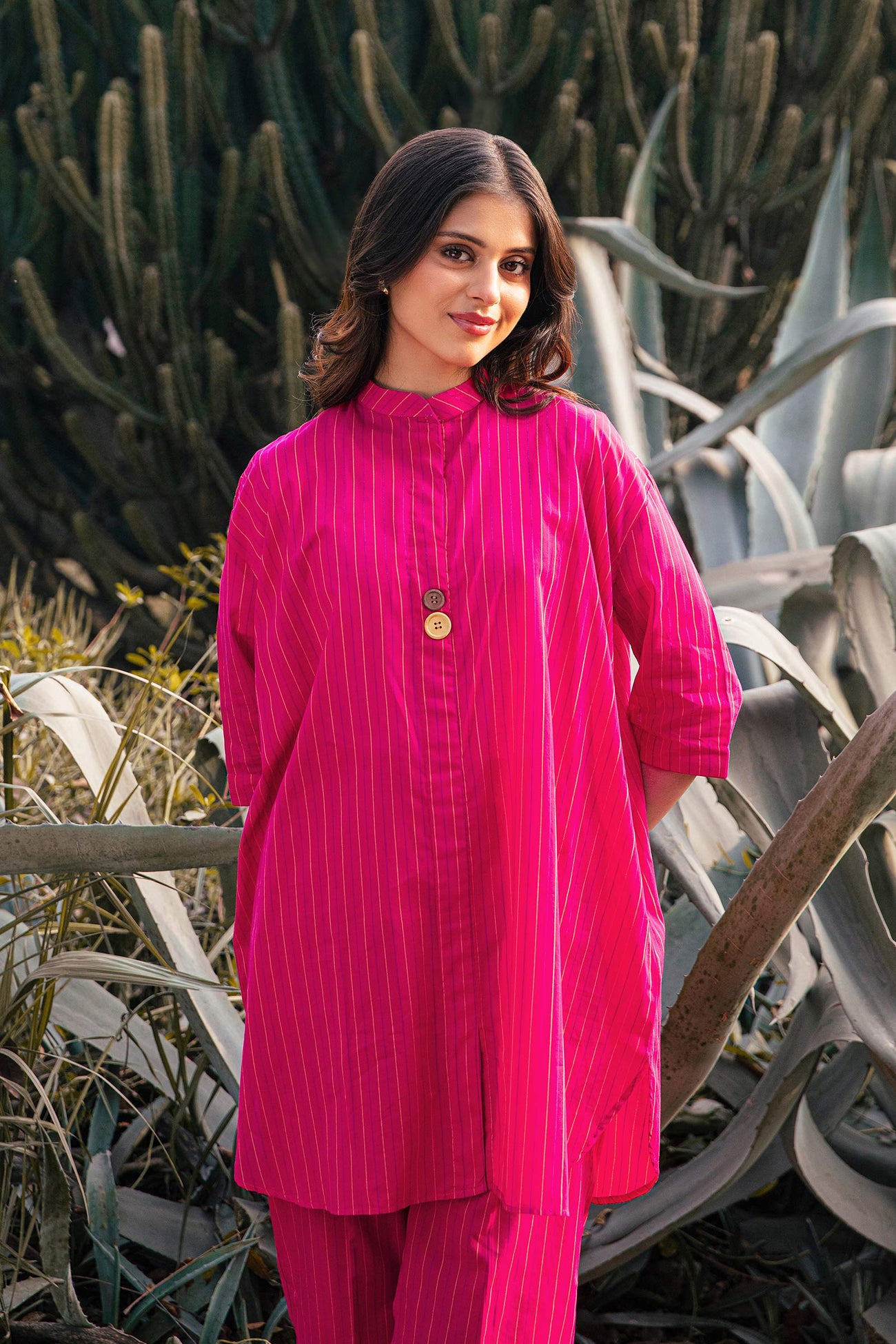 Dyed Arabic Lawn Co-Ord Set