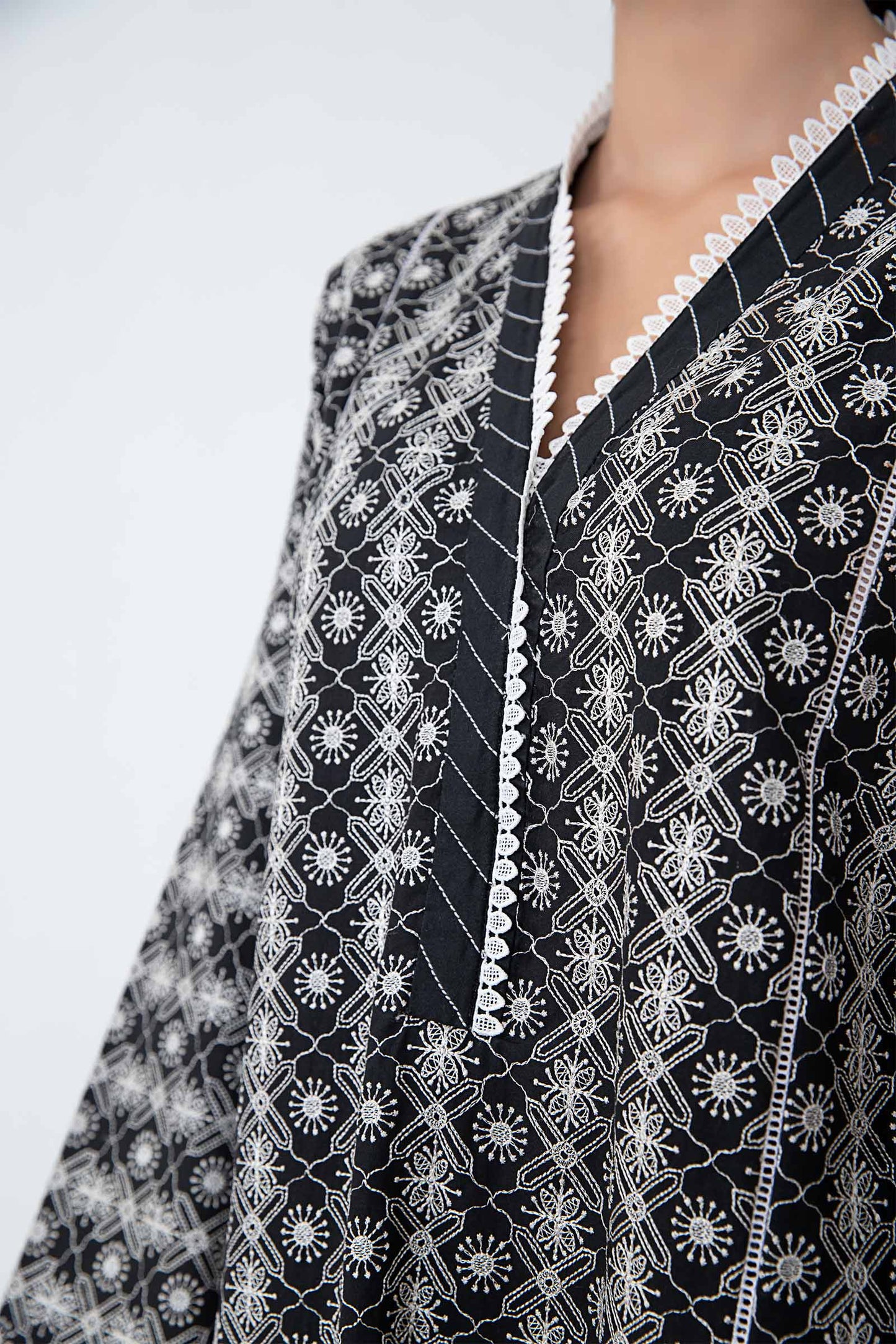 Embroidered Lawn Shirt