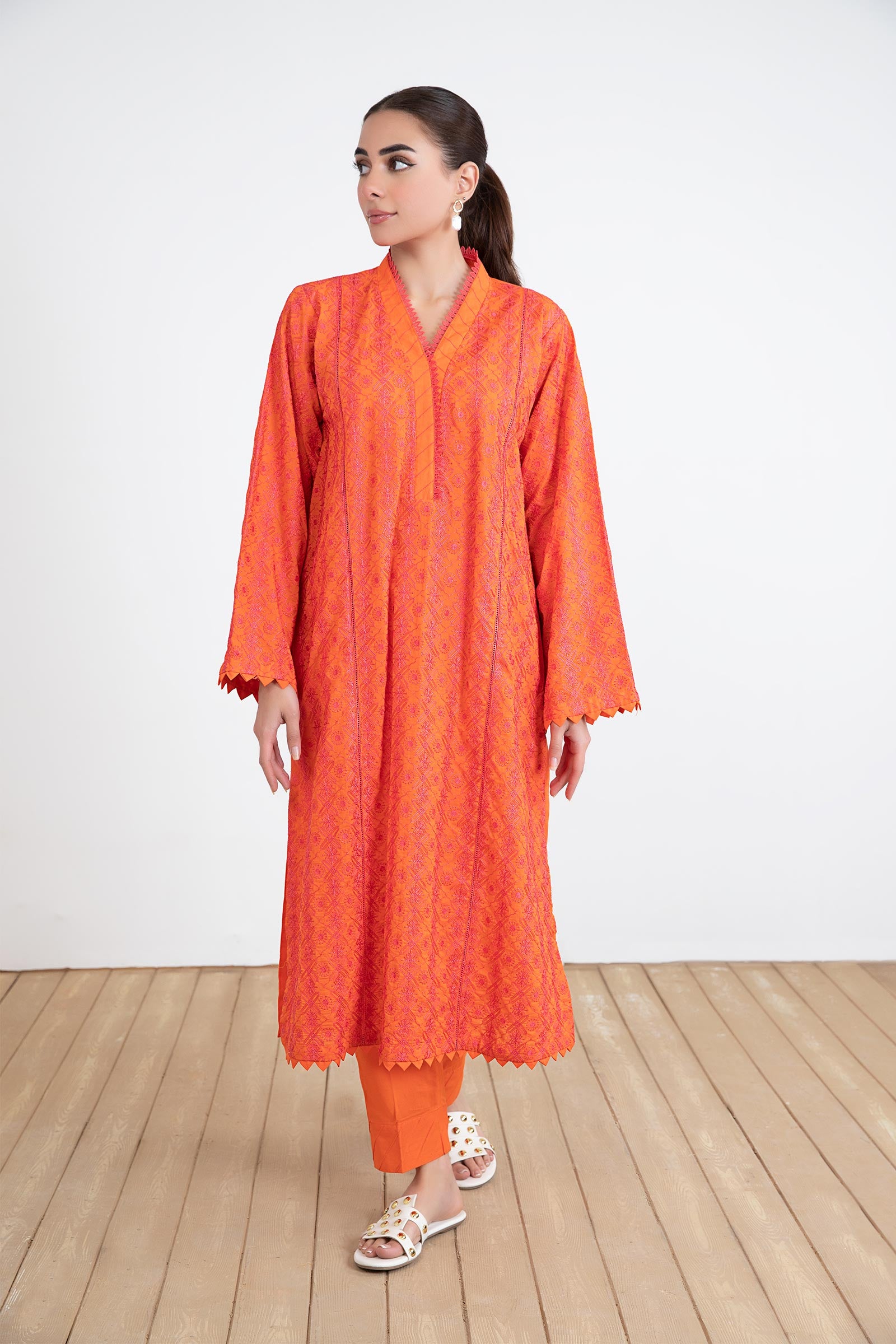 Embroidered Lawn Shirt