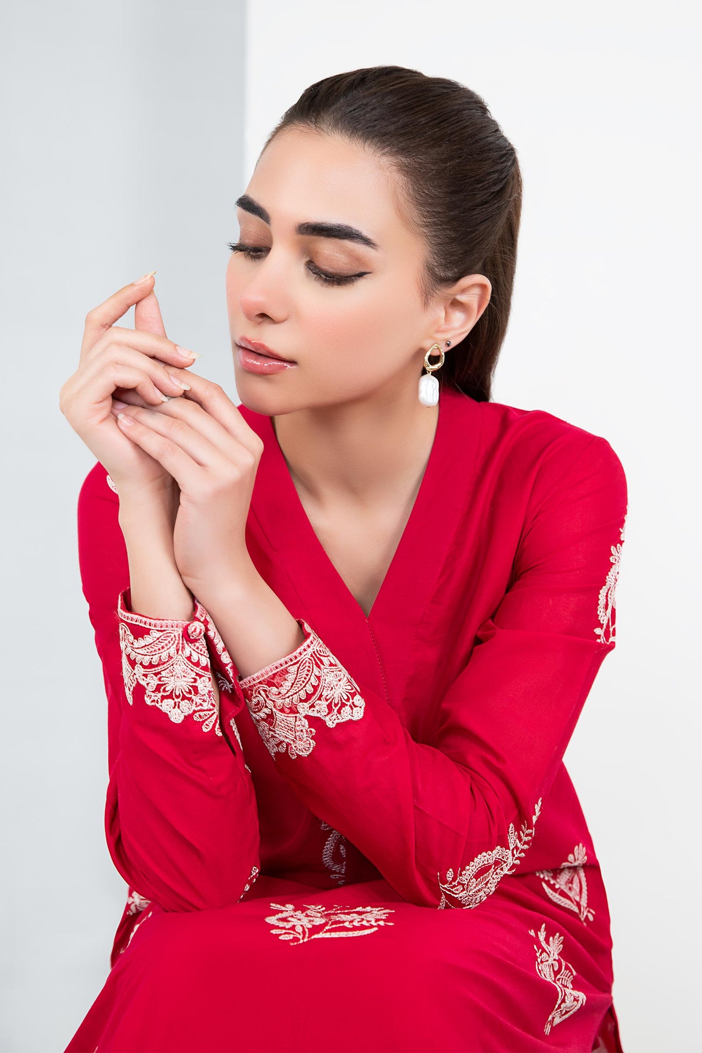 2 Piece Embroidered Lawn Suit