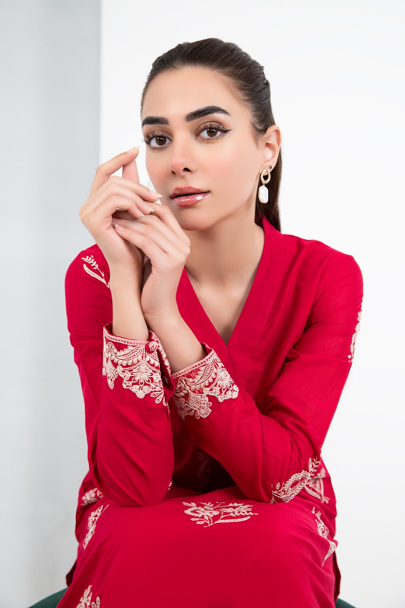 2 Piece Embroidered Lawn Suit