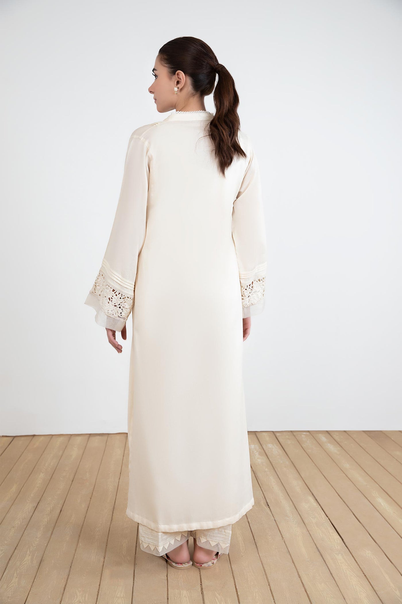 2 Piece Embroidered Dobby Lawn Suit | MB-EF24-86
