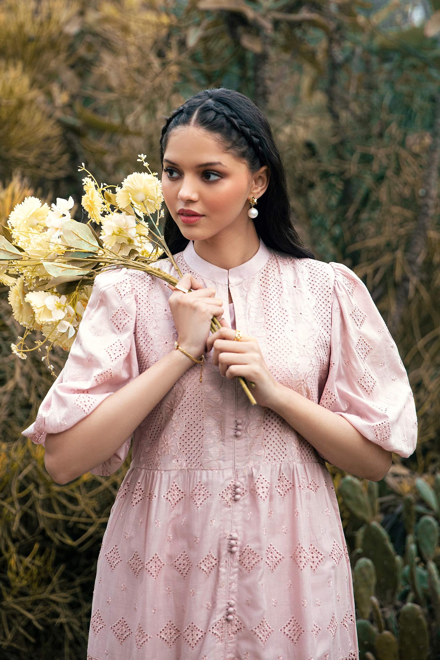 Embroidered Lawn Dress