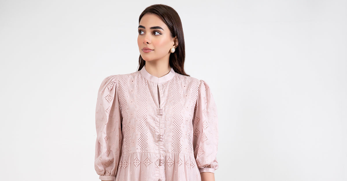 Embroidered Lawn Dress