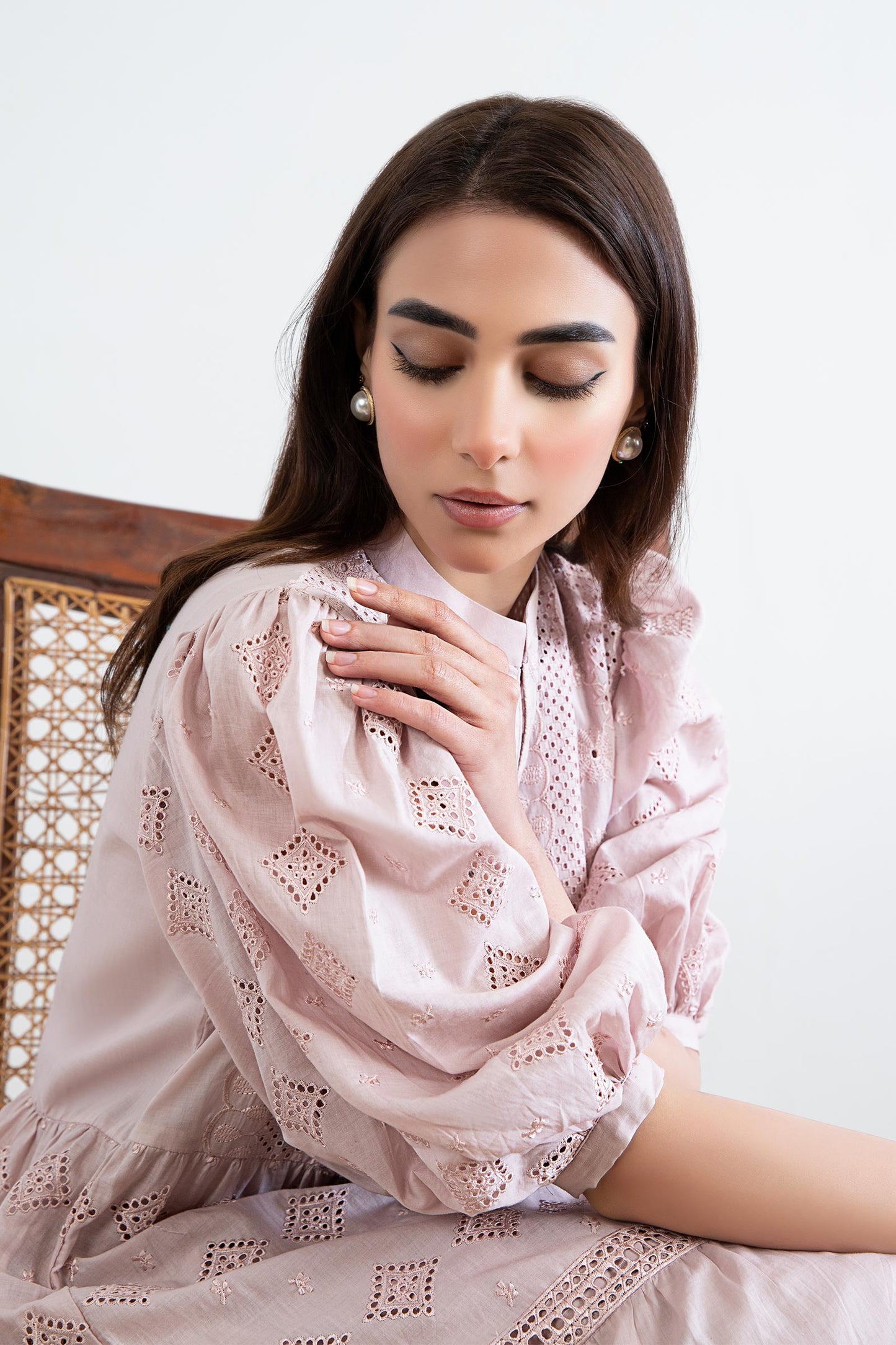 Embroidered Lawn Dress