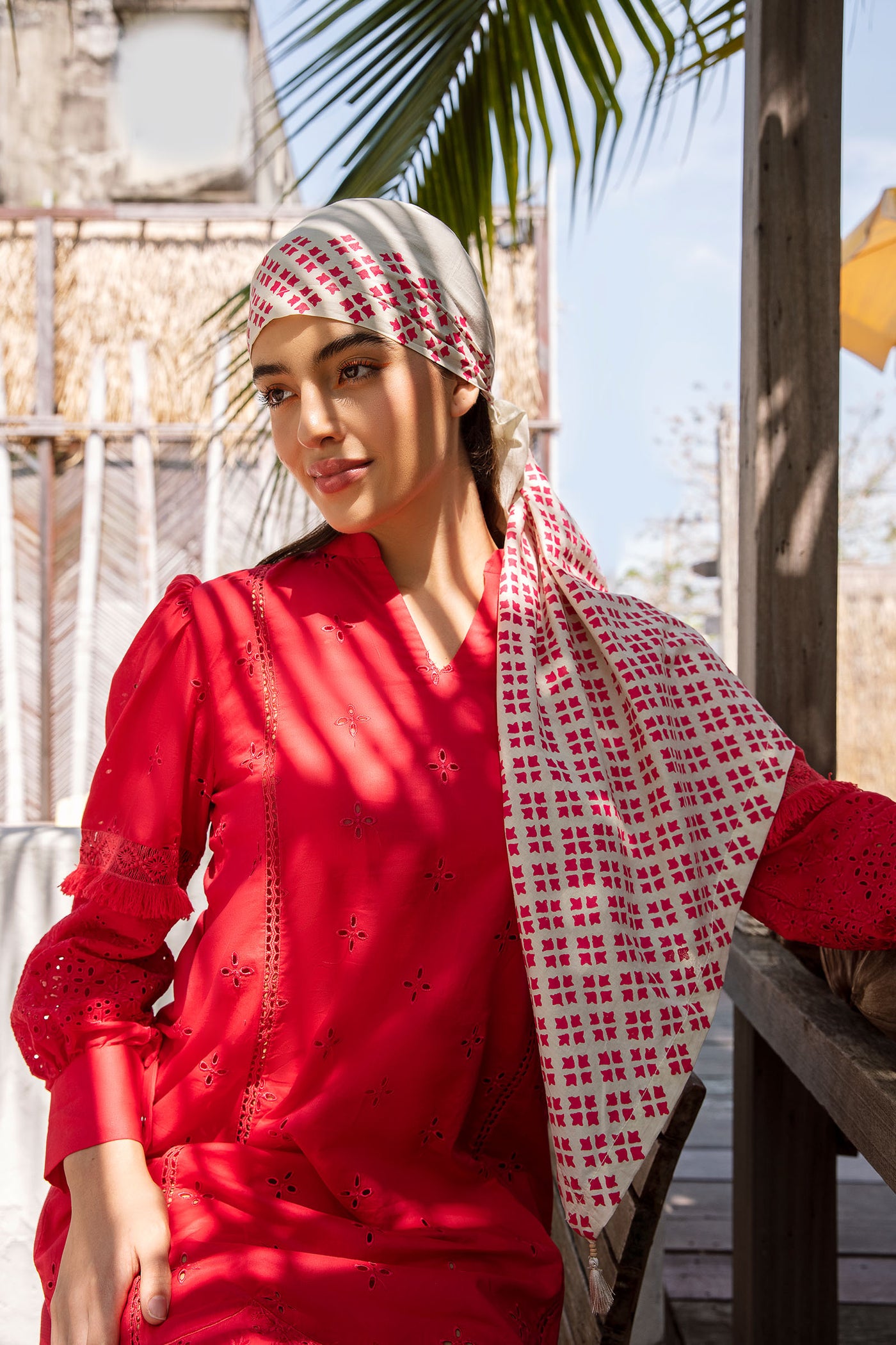 Scarf Pink MB-EF23-171