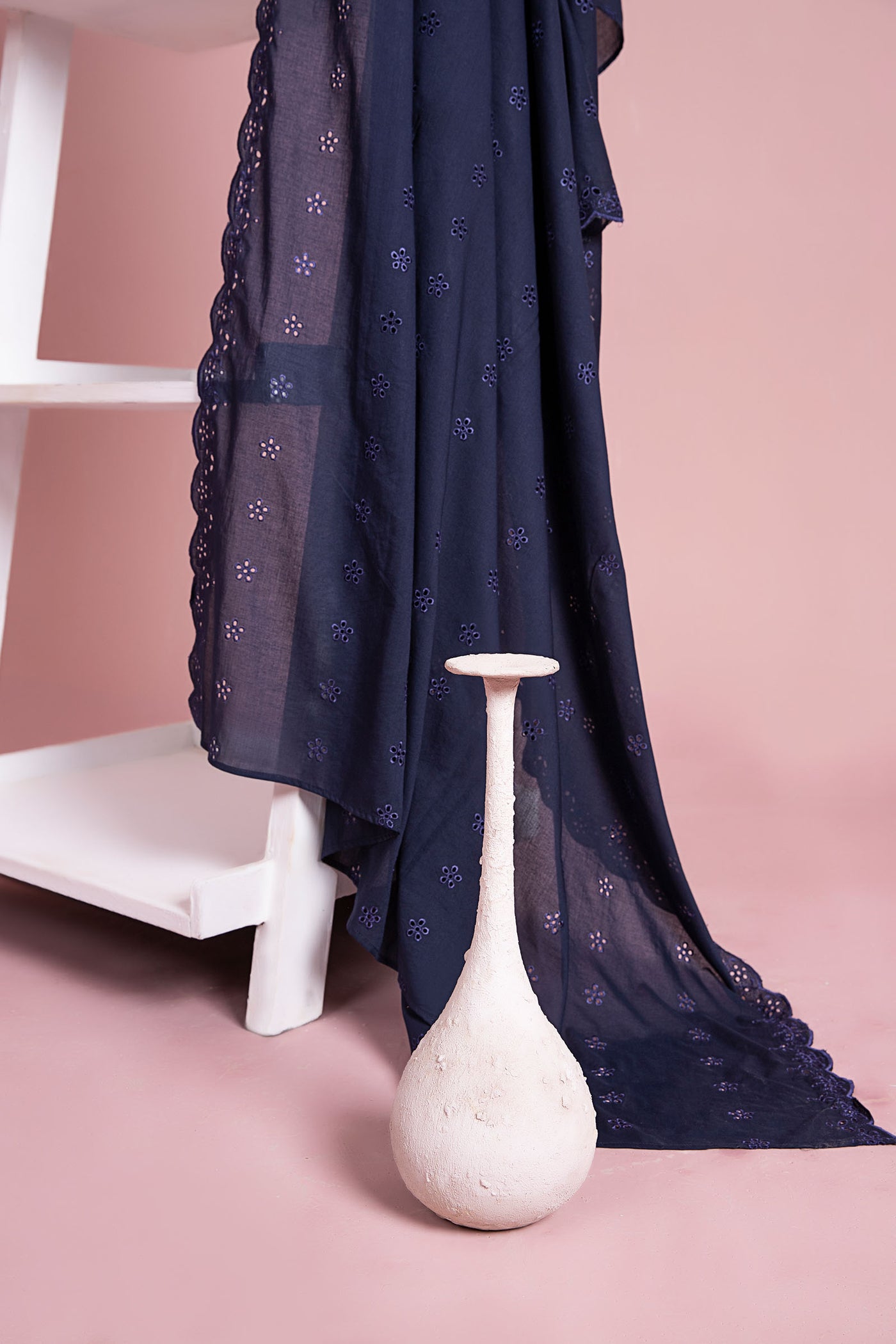 Embroidered Chiffon Dupatta