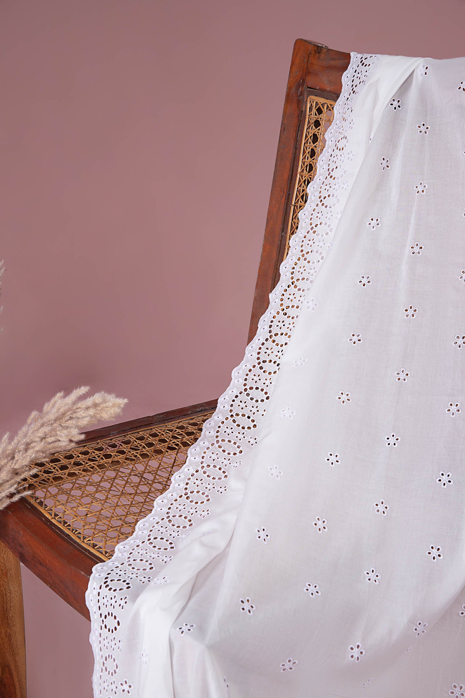 Embroidered Lawn Dupatta