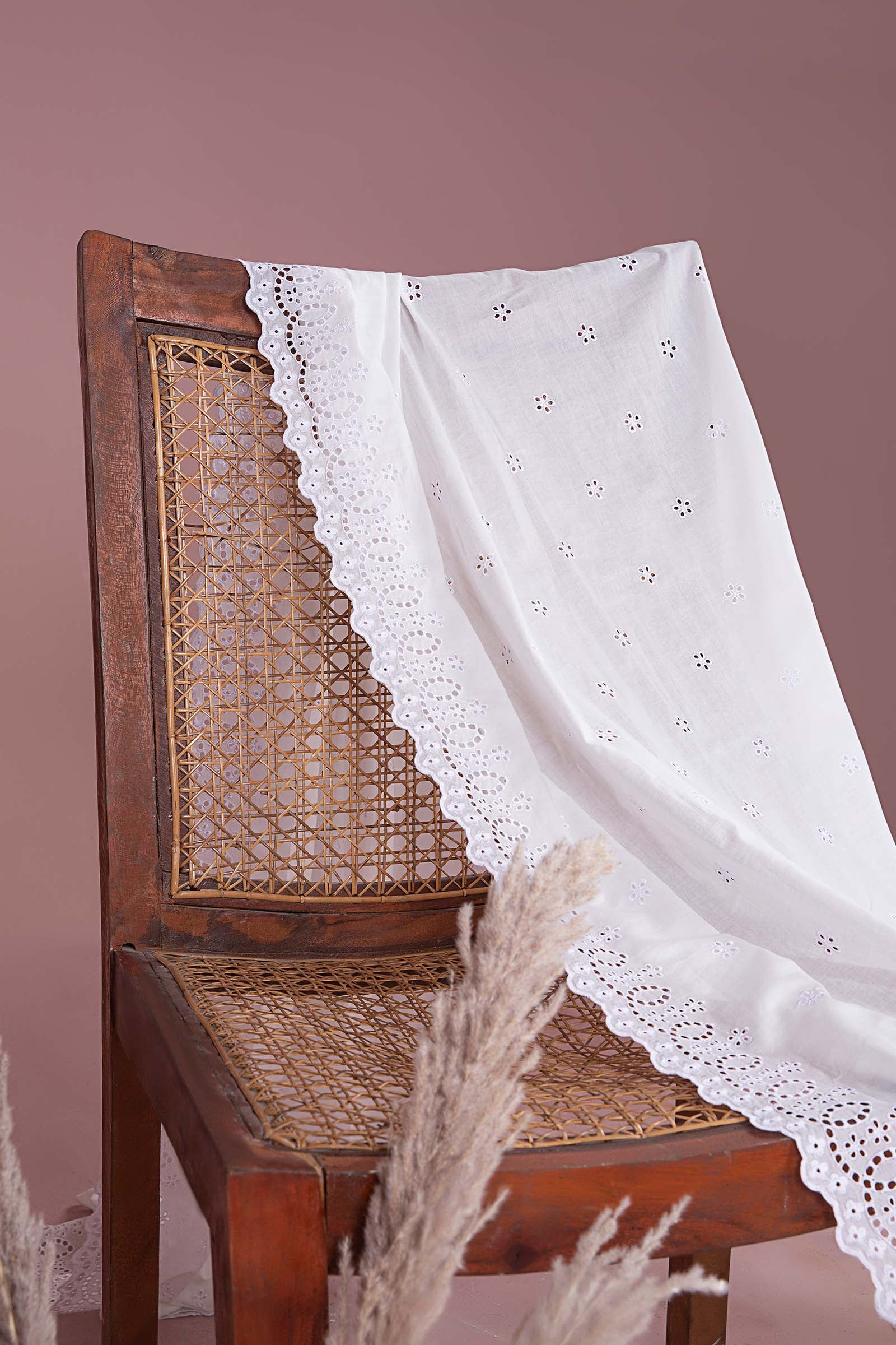 Embroidered Lawn Dupatta