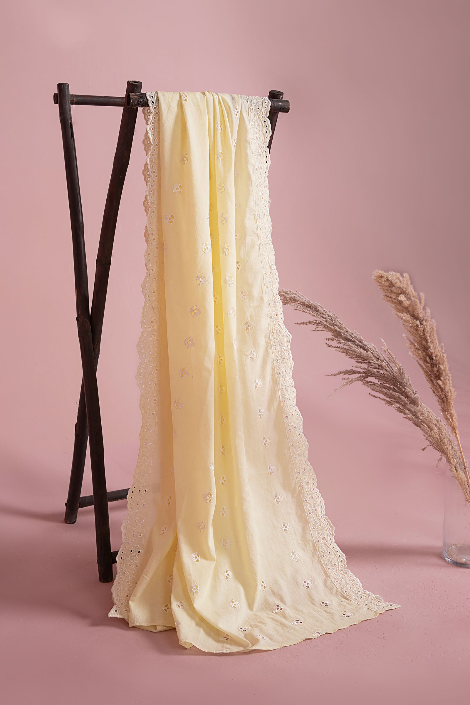 Embroidered Lawn Dupatta