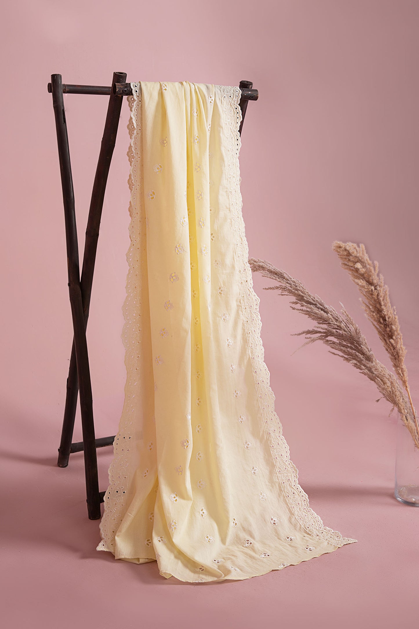 Embroidered Lawn Dupatta