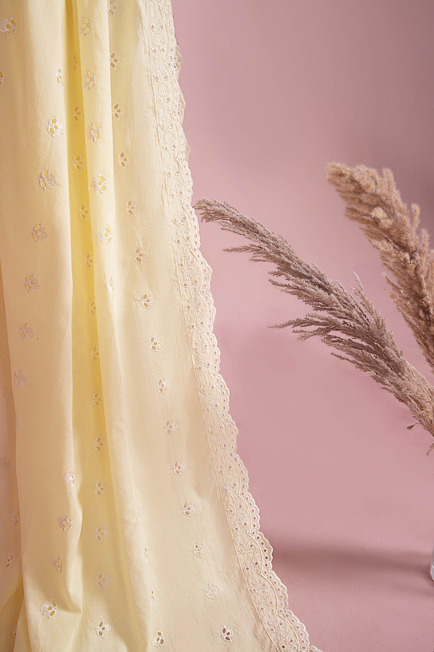 Embroidered Lawn Dupatta