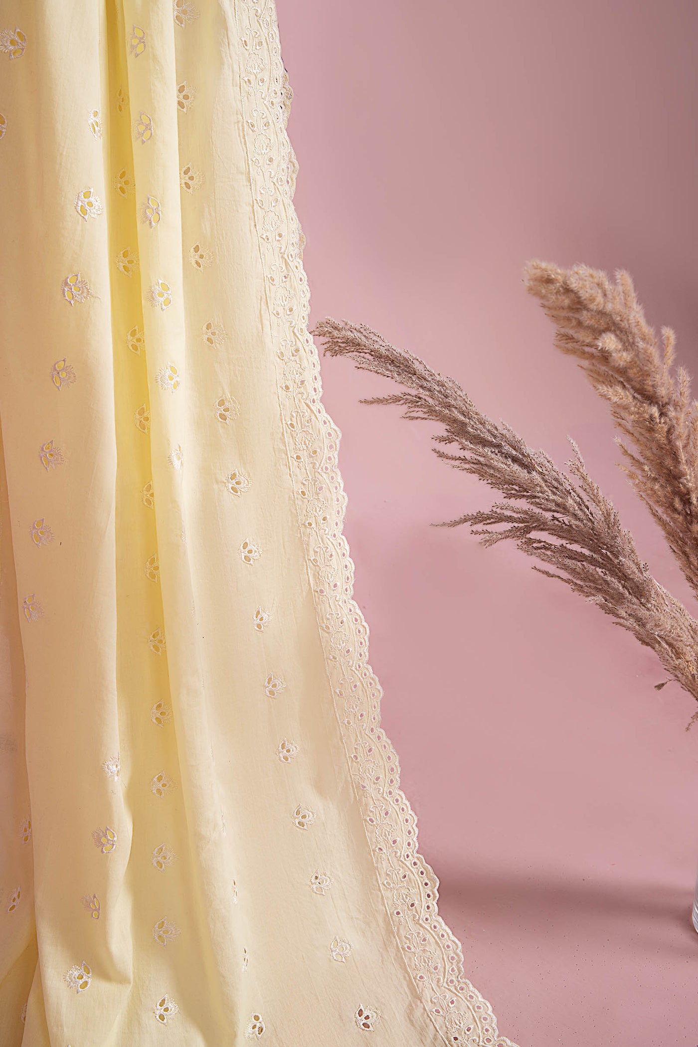 Embroidered Lawn Dupatta