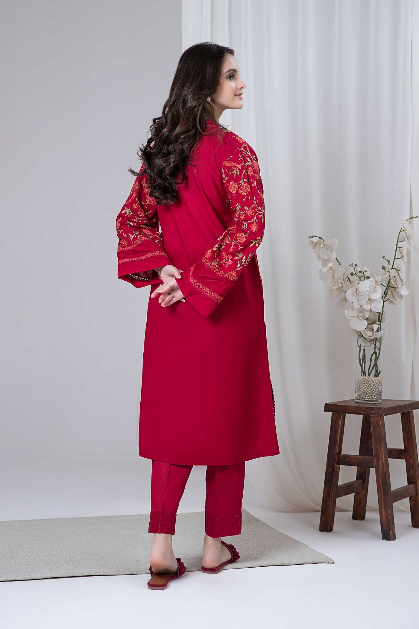 Embroidered Lawn Kurta