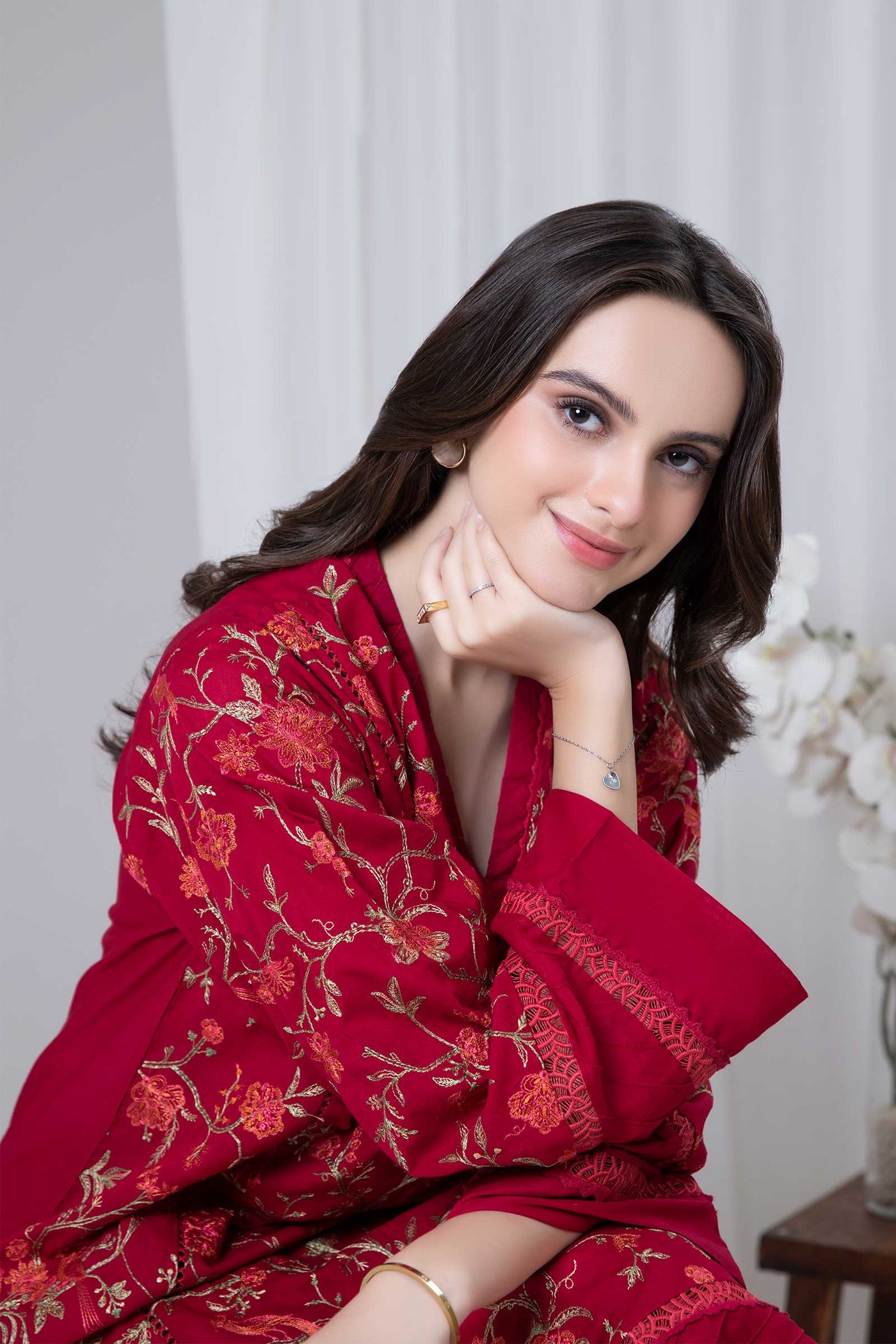 Embroidered Lawn Kurta