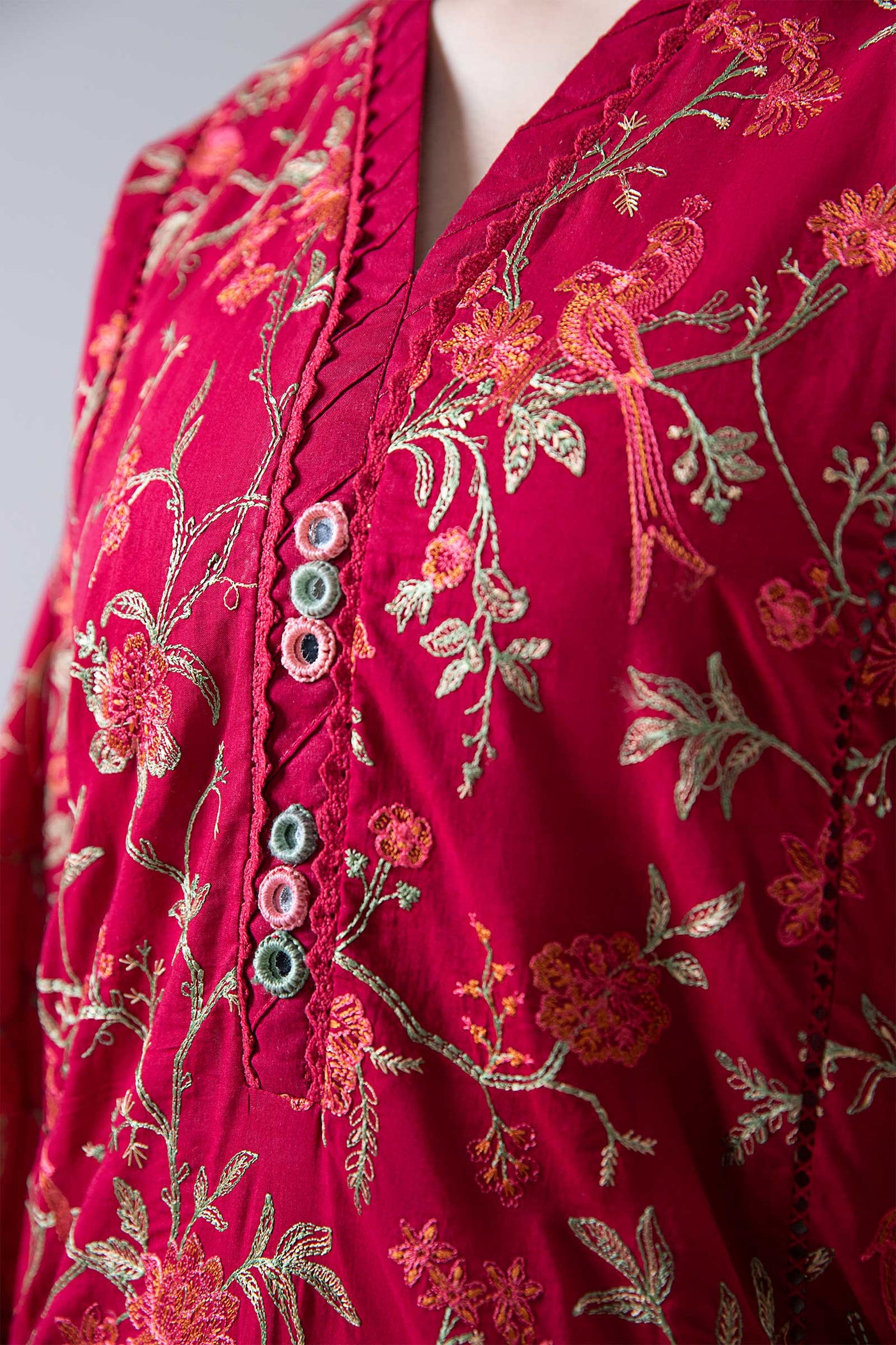 Embroidered Lawn Kurta