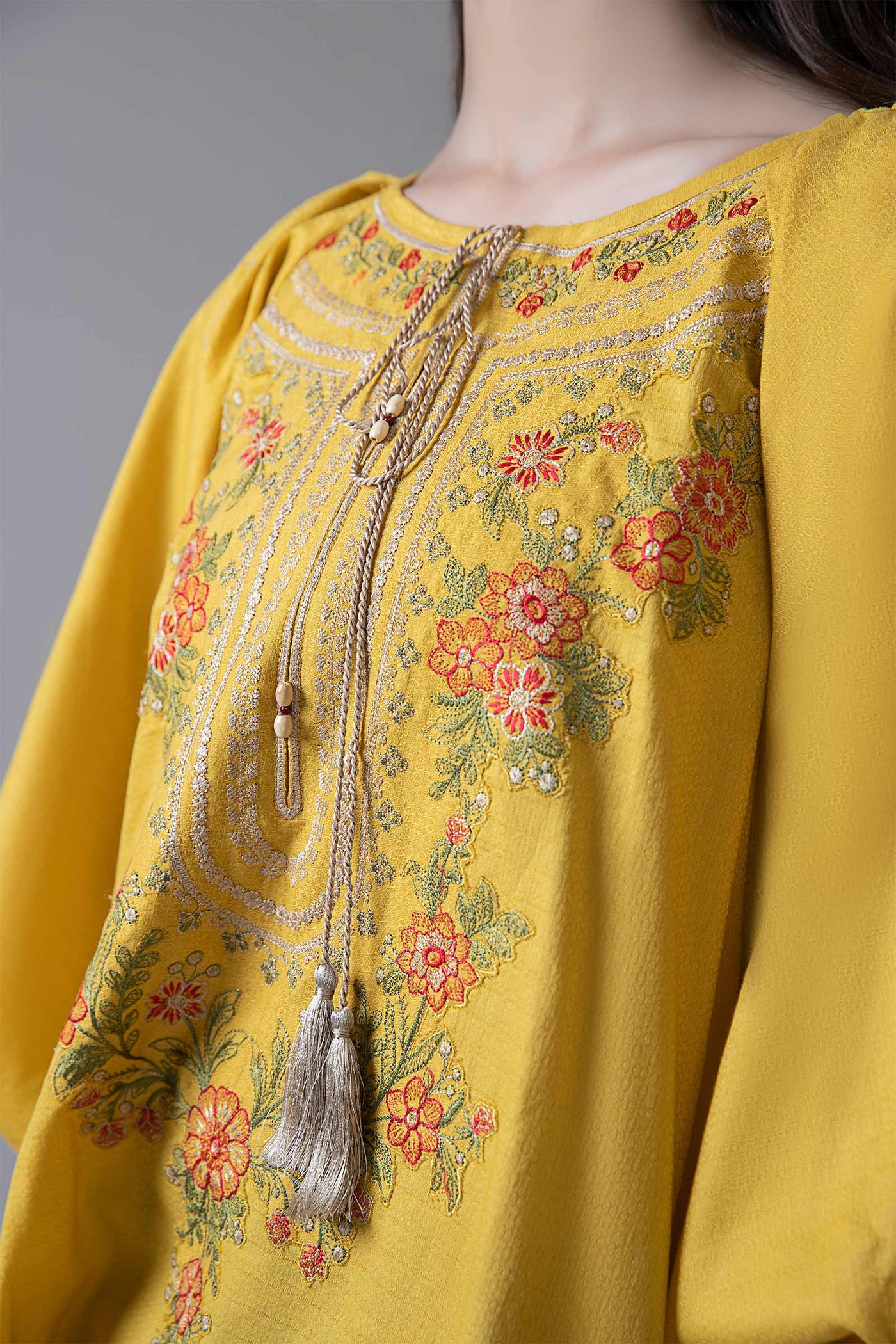 Dyed Dobby Tunic Dress