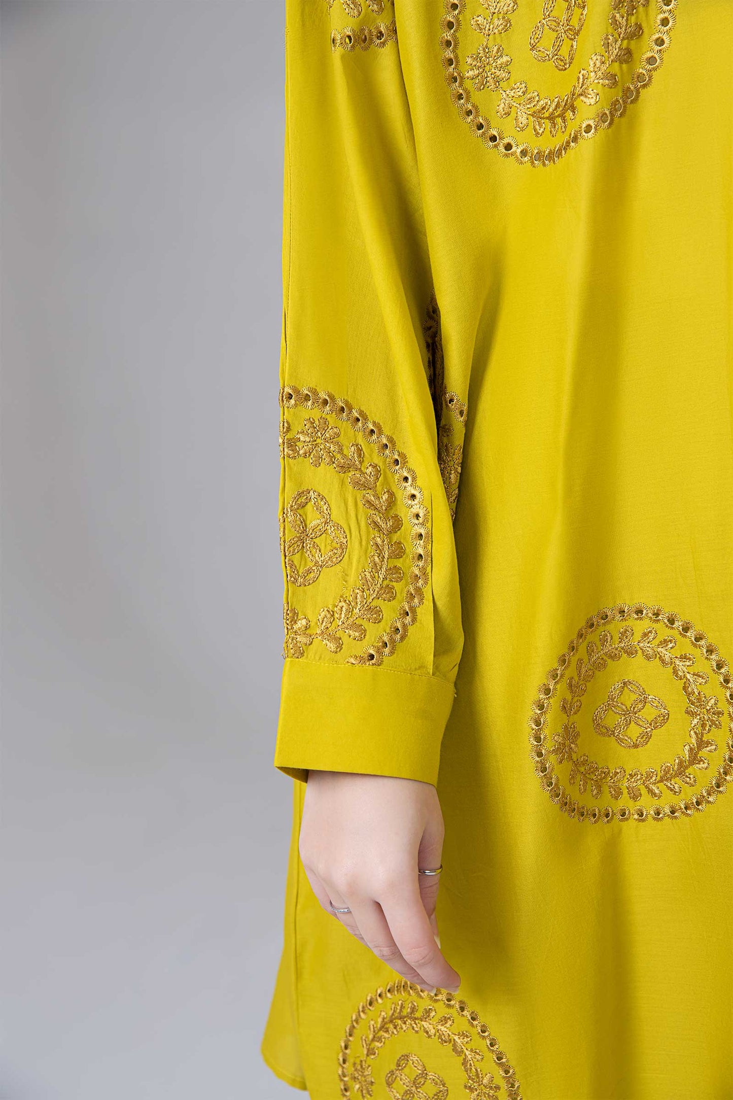 Embroidered Lawn Tunic