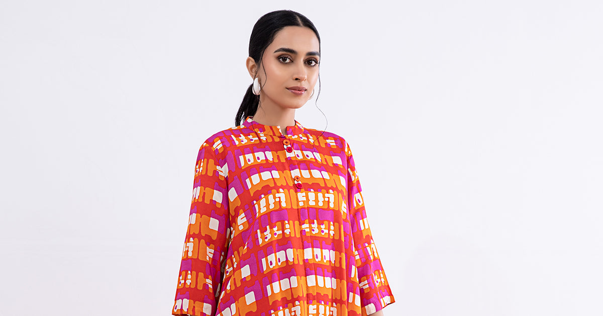 Printed Arabic Lawn Co-Ord Set