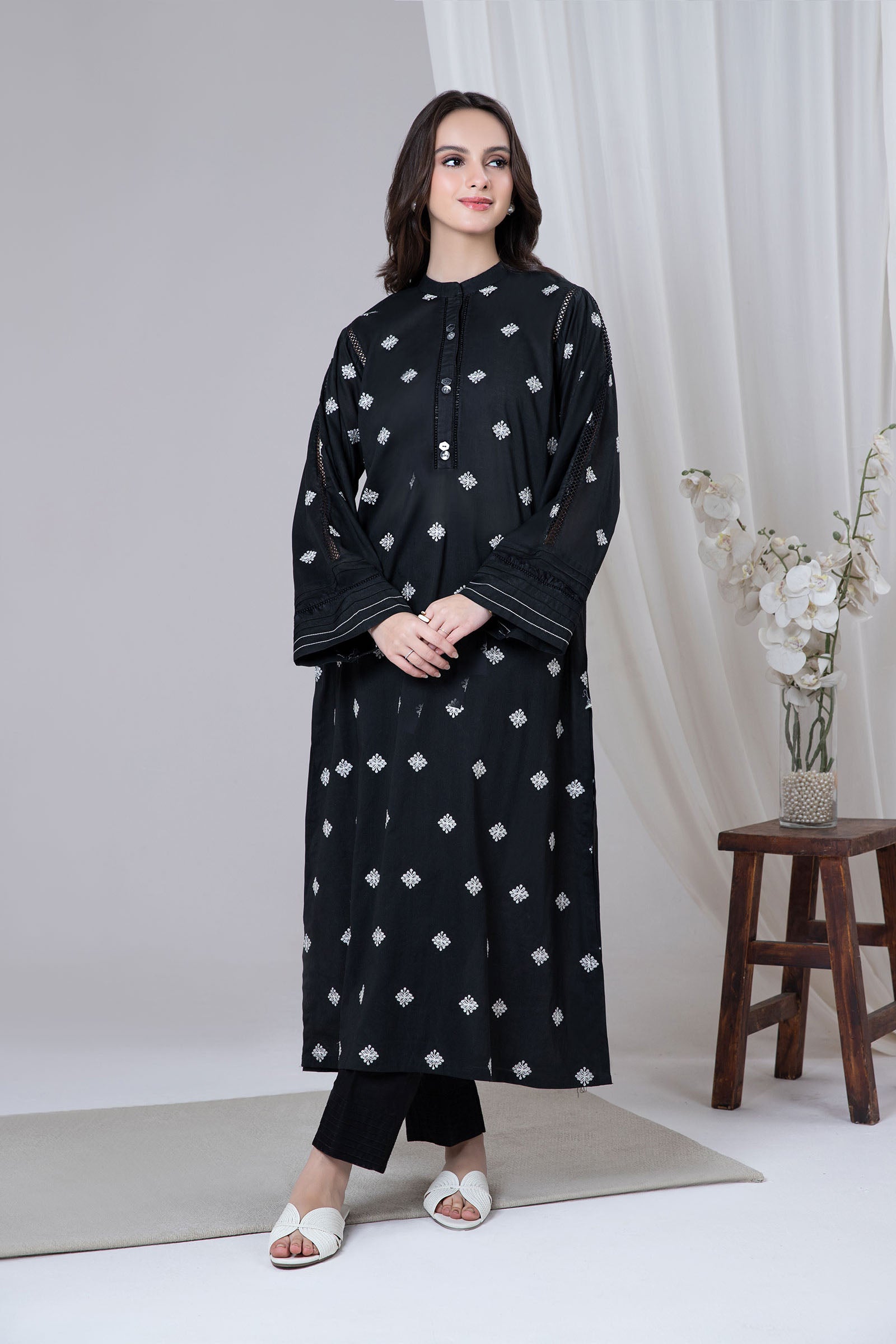 Embroidered Lawn Shirt