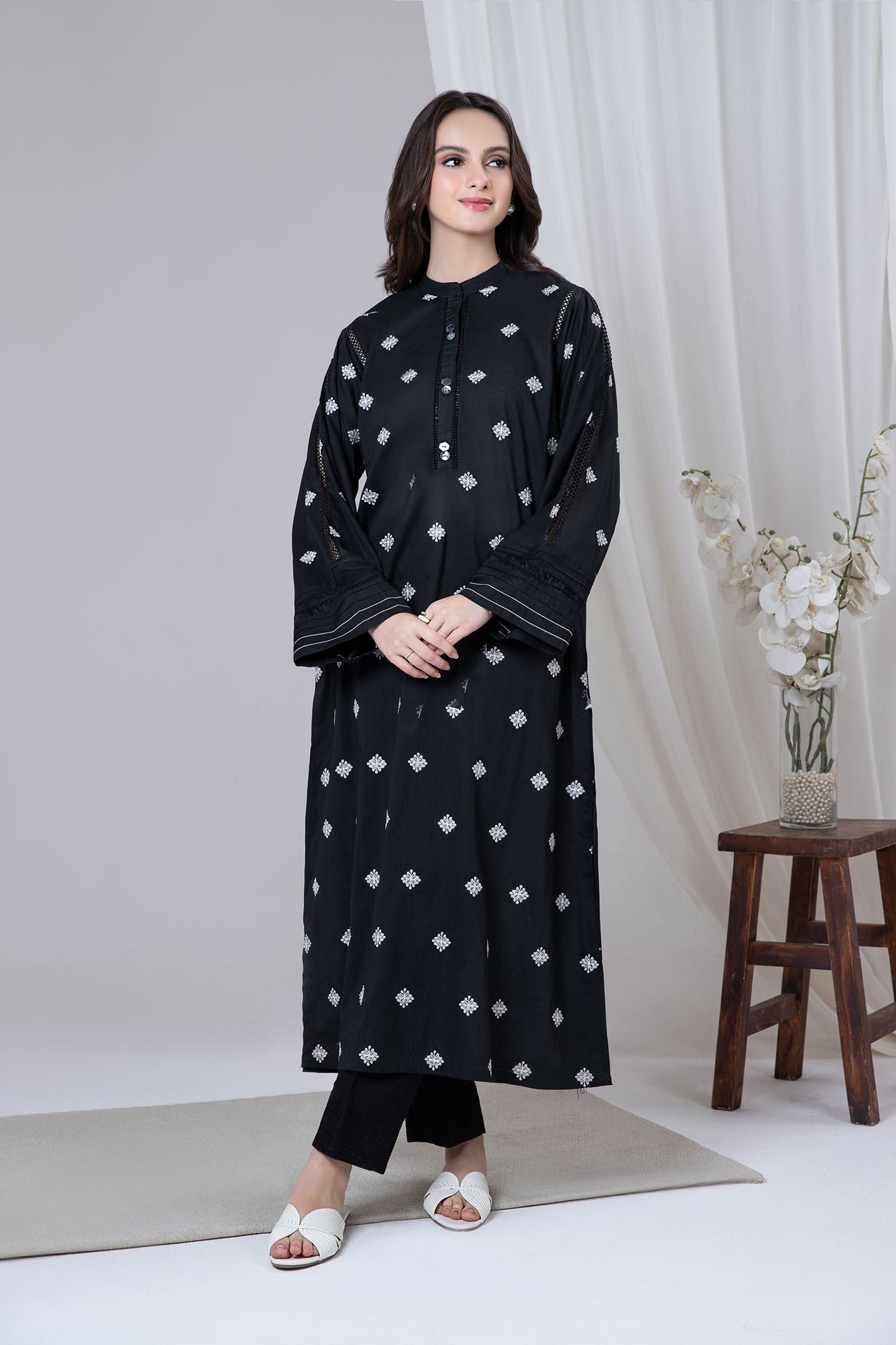 Embroidered Lawn Shirt