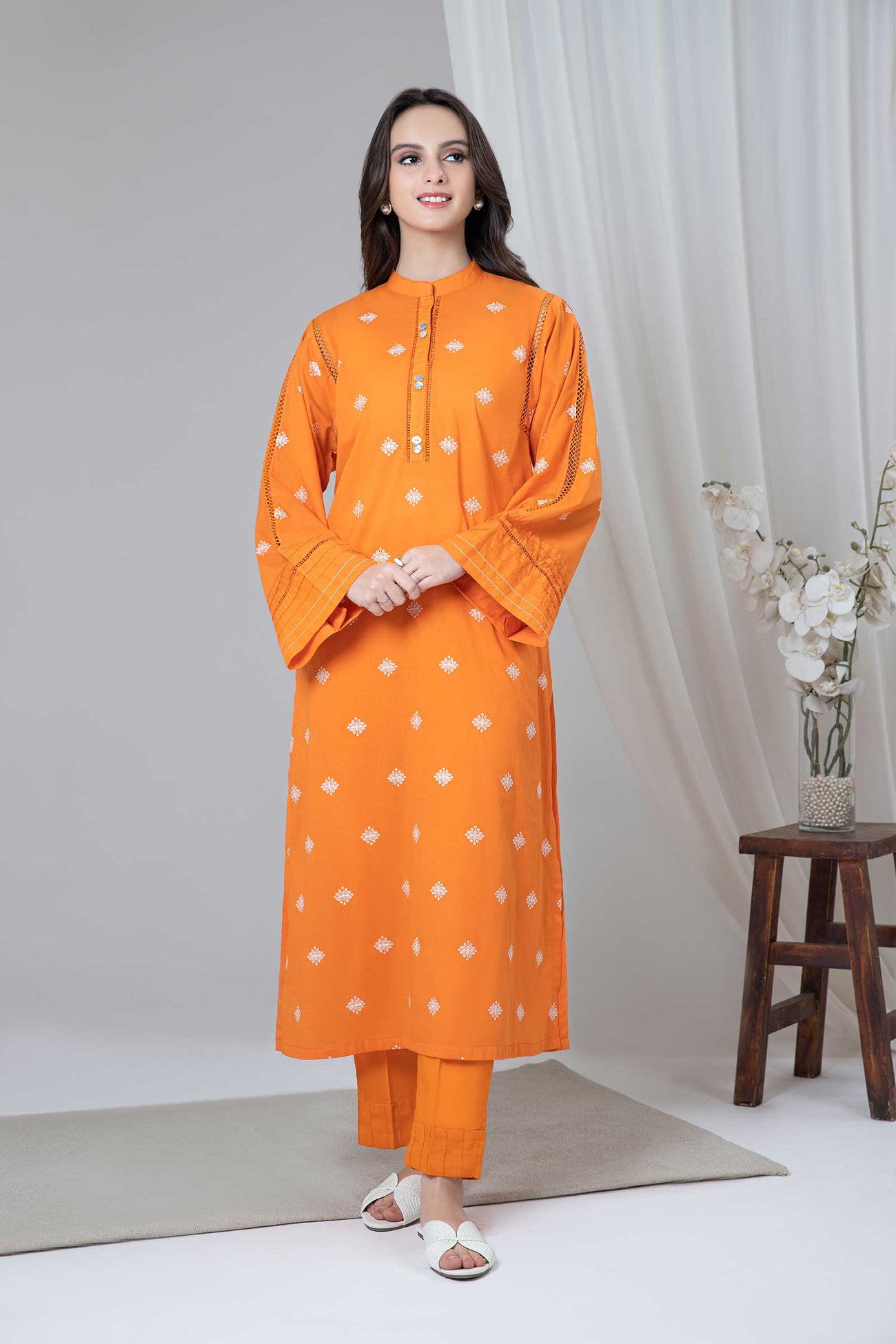 Embroidered Lawn Shirt