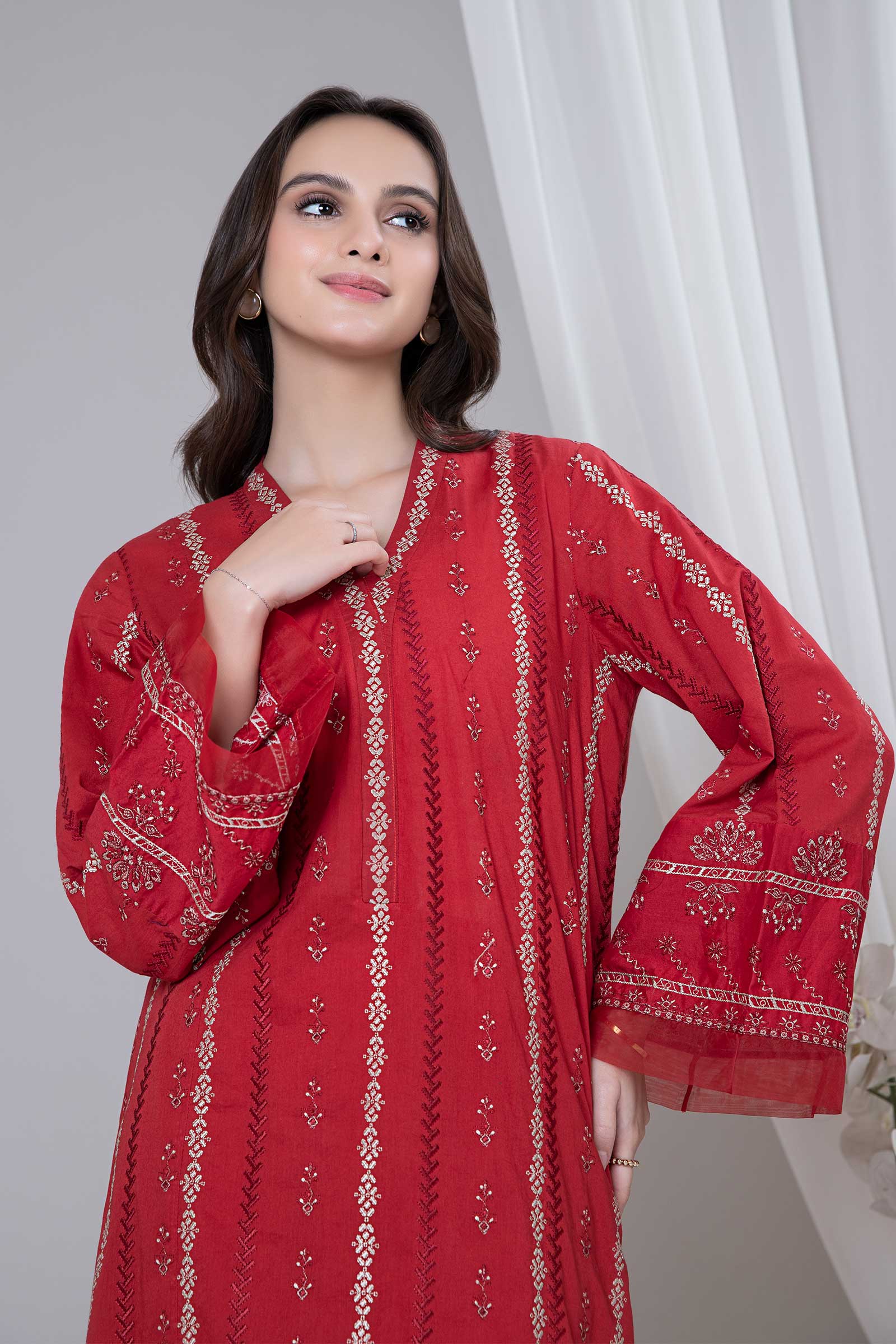 2 Piece Embroidered Lawn Suit