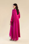2 Piece Embroidered Raw Silk Suit