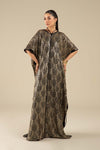 Embroidered Chiffon Kaftan