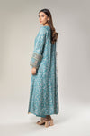 2 Pc Pinted Raw Silk Suit