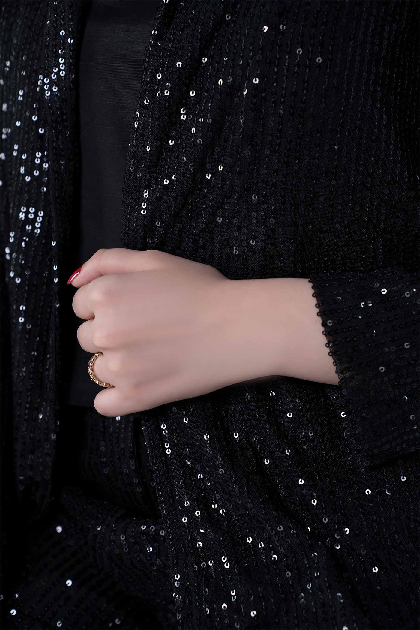 3 Pc Sequined Pantsuit