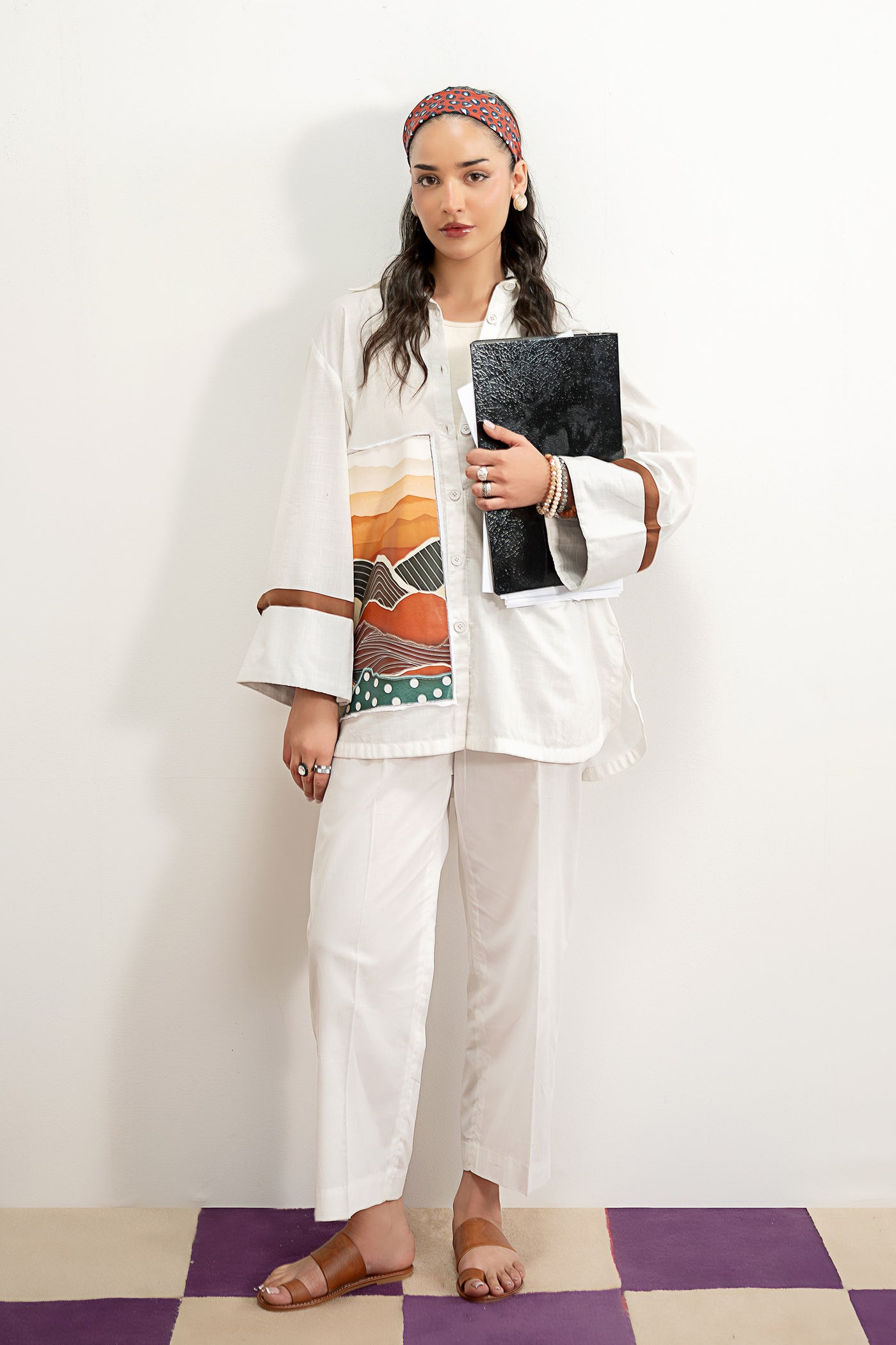 2 Pc Printed Lawn Suit