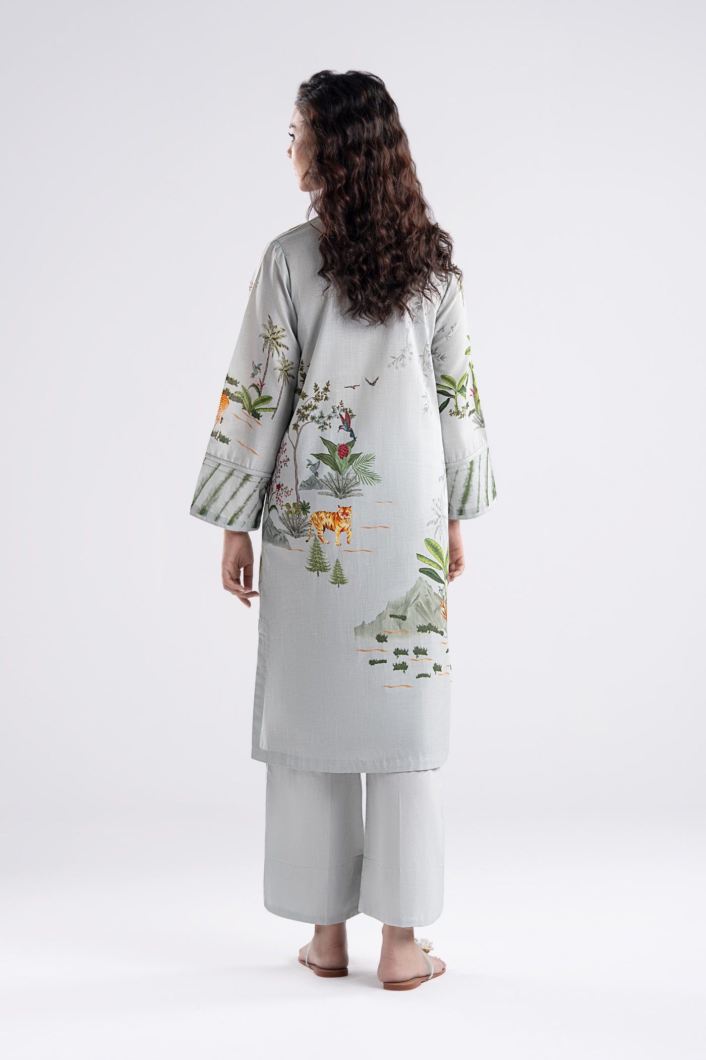 2 Pc Embroidered Lawn Suit