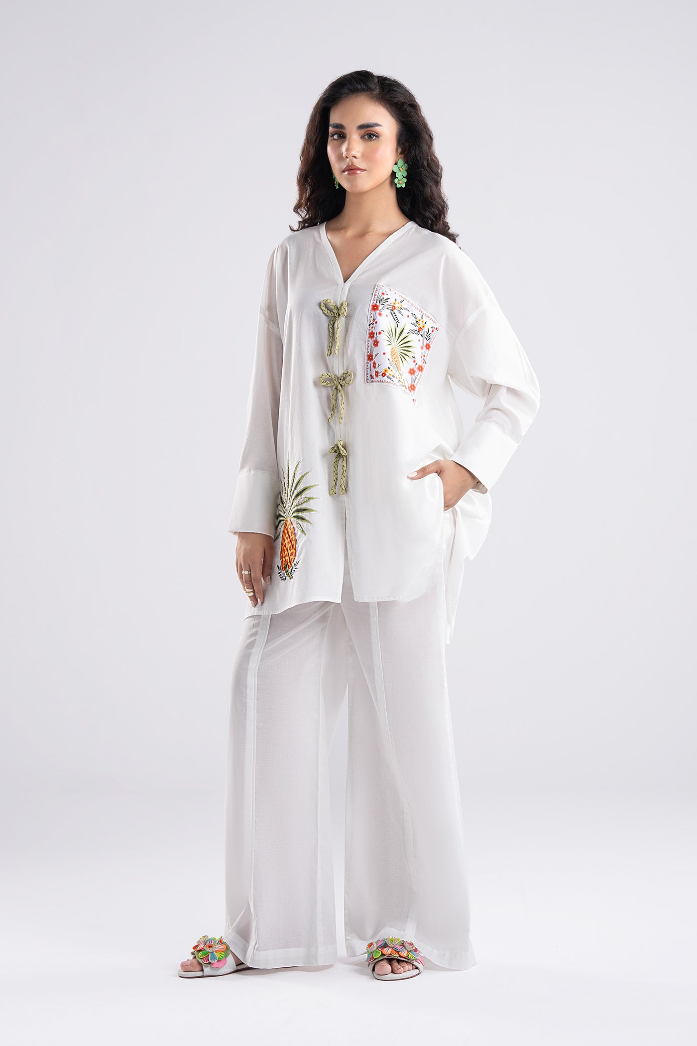 2 Pc Printed Lawn Suit